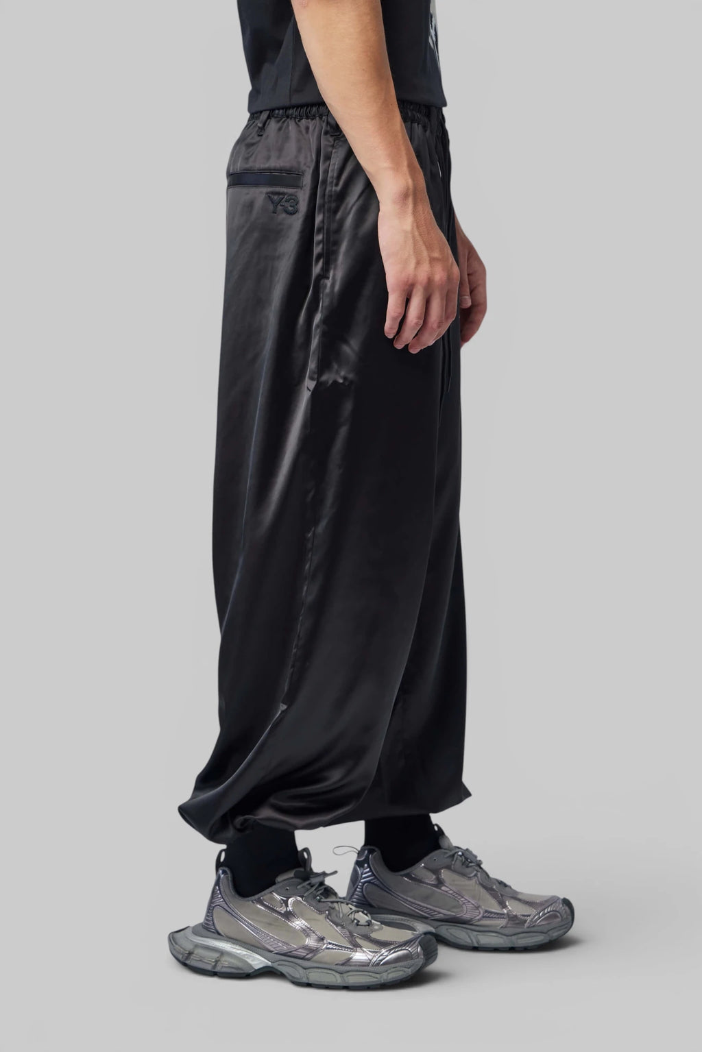 Y-3 Yohji Yamamoto - GRD 3S Satin TP - LABELS