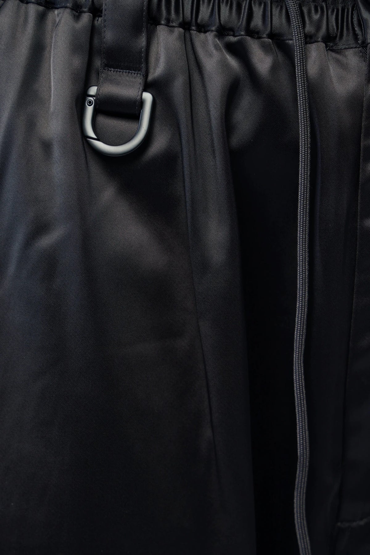Elastic waistband detail on Y-3 Yohji Yamamoto pants