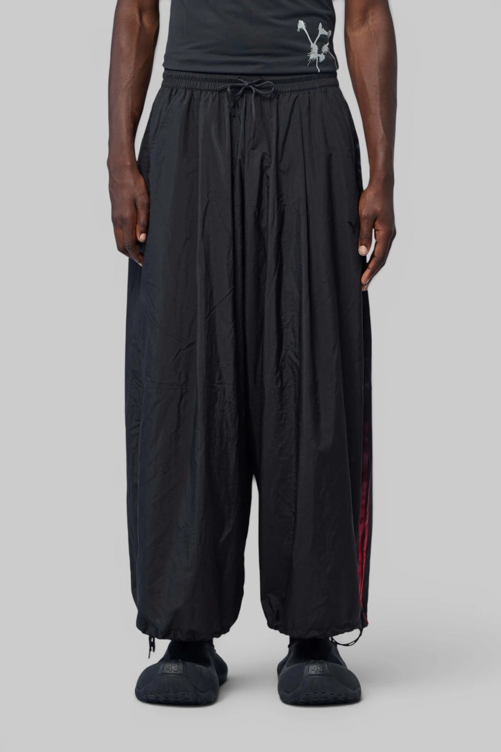 Y-3 Yohji Yamamoto - GRD 3S Wide Pants - LABELS