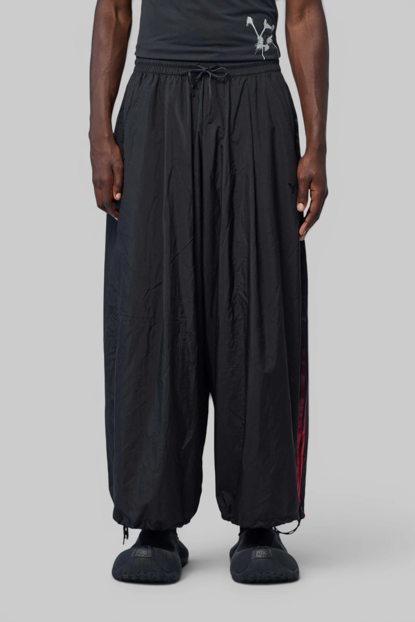 Y-3 Yohji Yamamoto - GRD 3S Wide Pants - LABELS