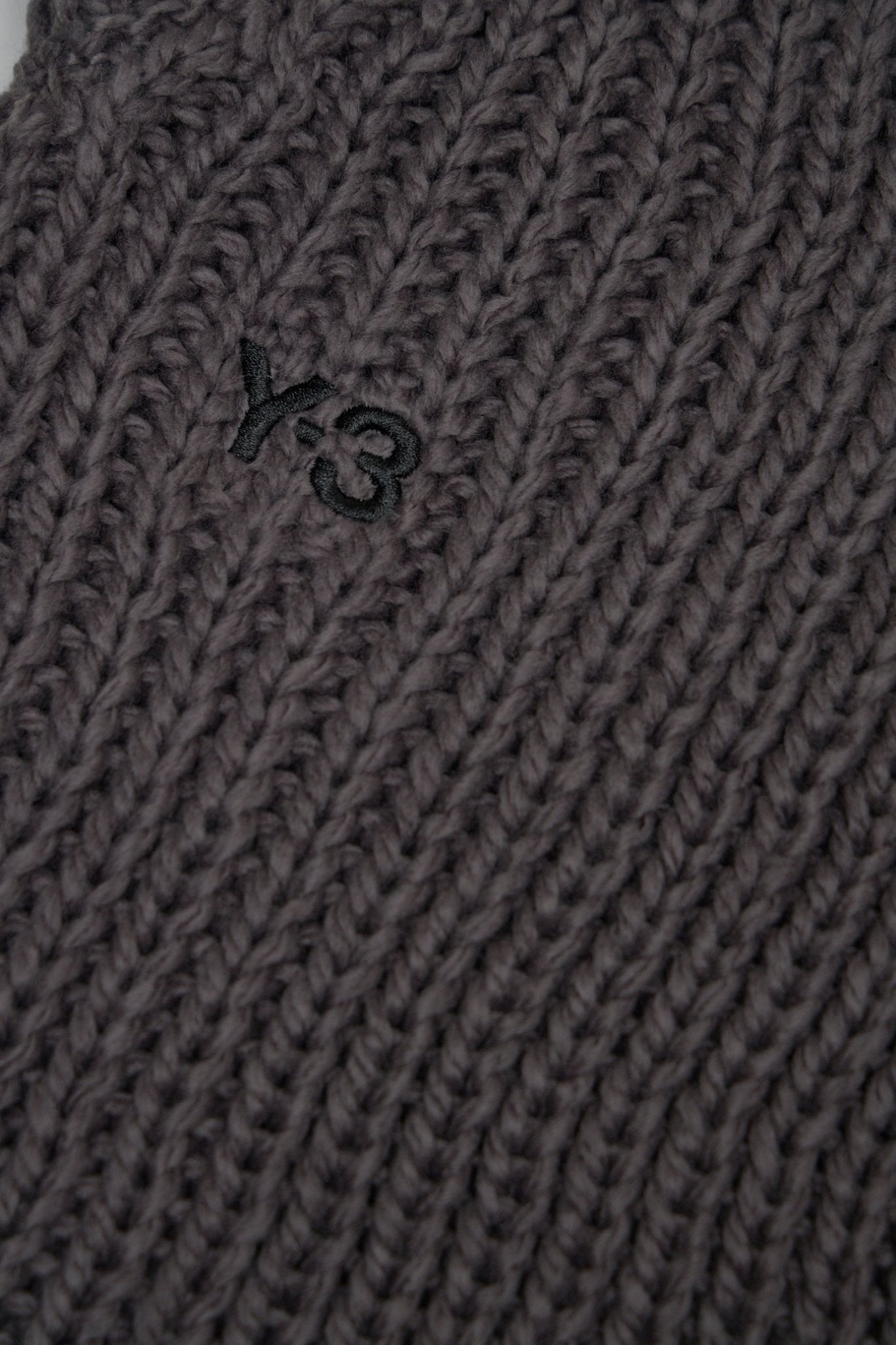 Y - 3 Yohji Yamamoto - Knit Hood Granit - LABELS