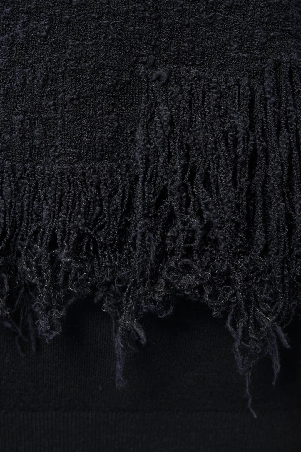 Y-3 Yohji Yamamoto - Knitted 3-Stripes Fringy Vest - LABELS