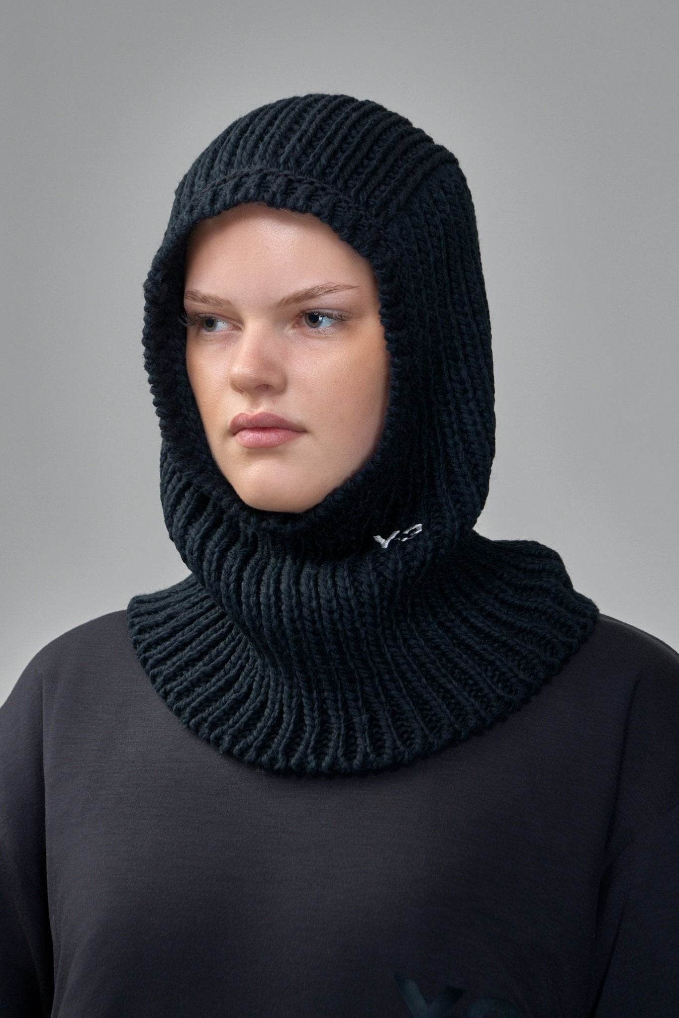 Y - 3 Yohji Yamamoto - Knitted Hood - LABELS