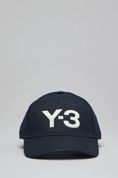 Y-3 Yohji Yamamoto Caps - Logo Cap Navy Blue – LABELS