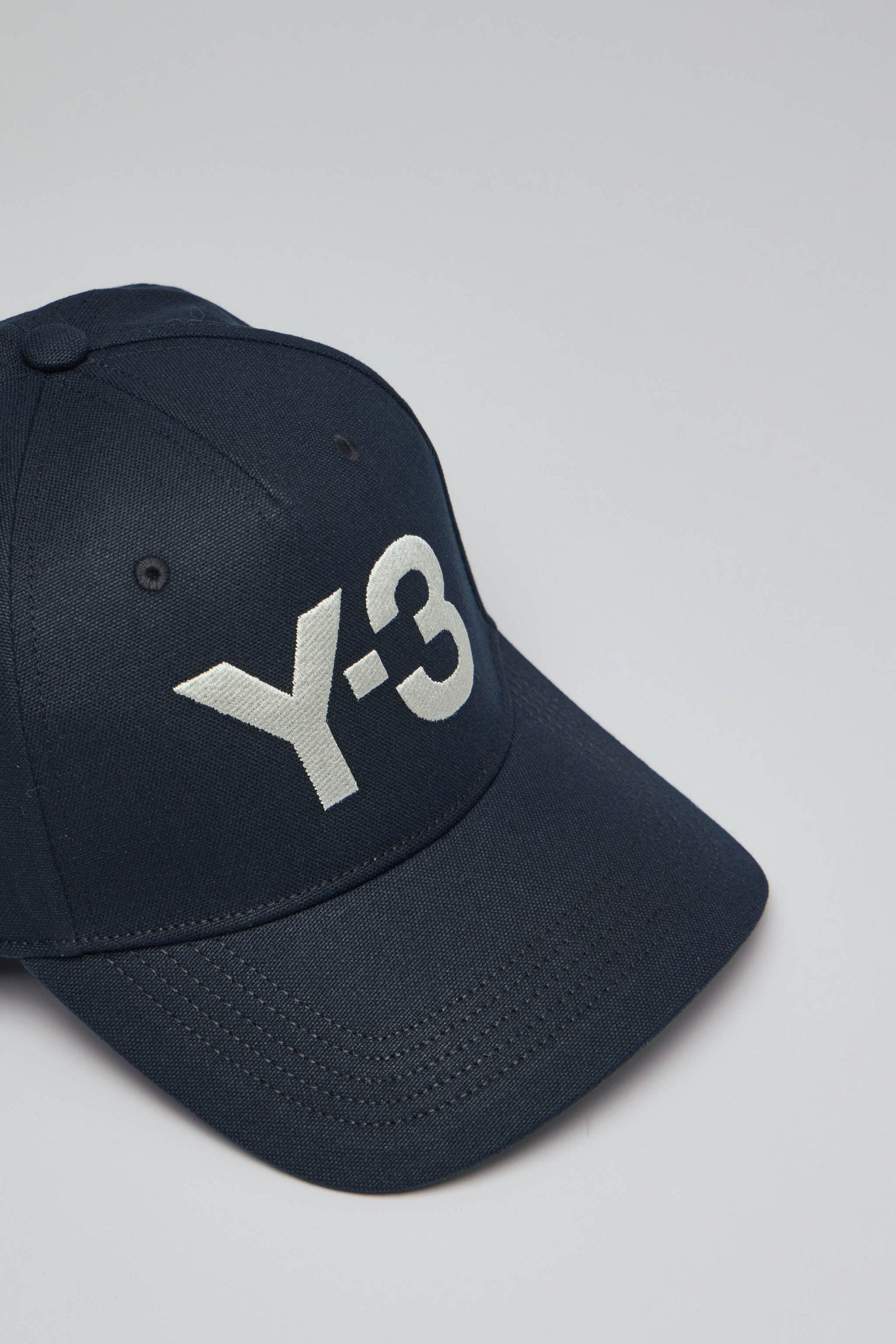 Y-3 Yohji Yamamoto Caps - Logo Cap Navy Blue – LABELS
