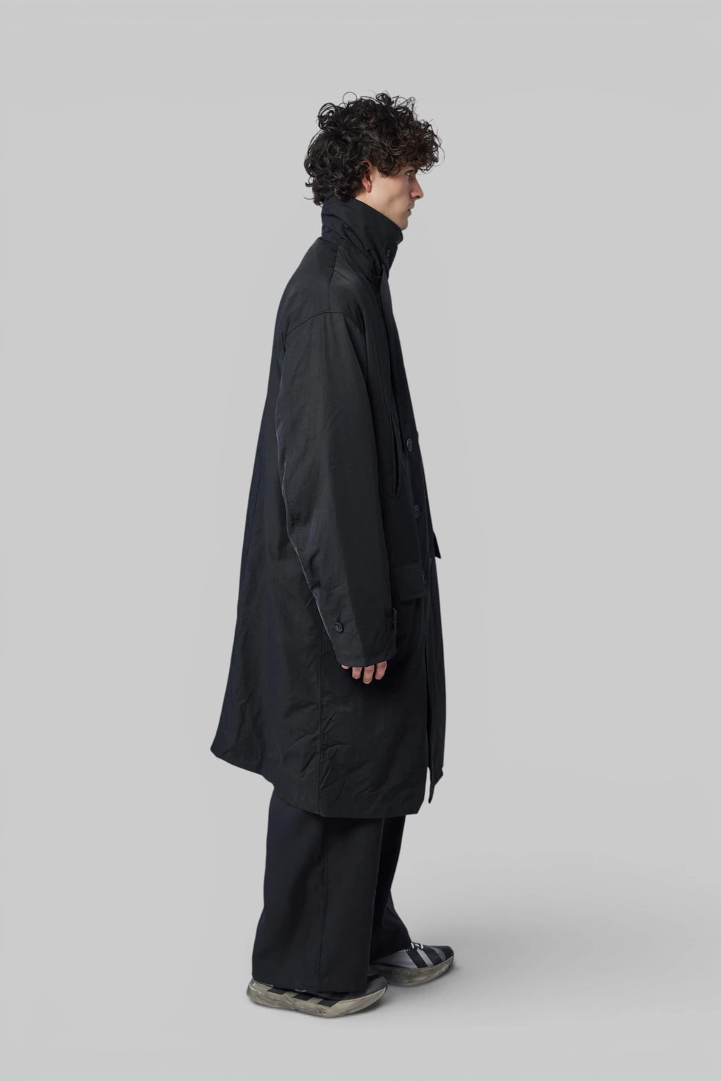 Y - 3 Yohji Yamamoto - M CBN Coat - LABELS