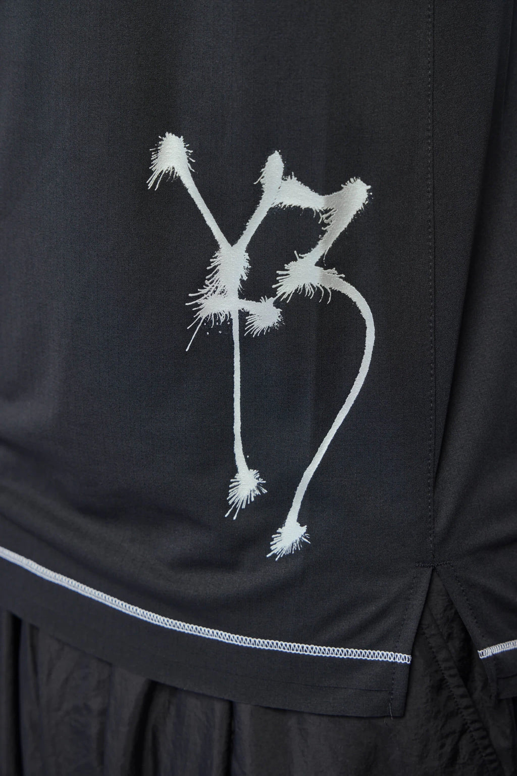 Y-3 Yohji Yamamoto - M GFX Run SS Tee - LABELS