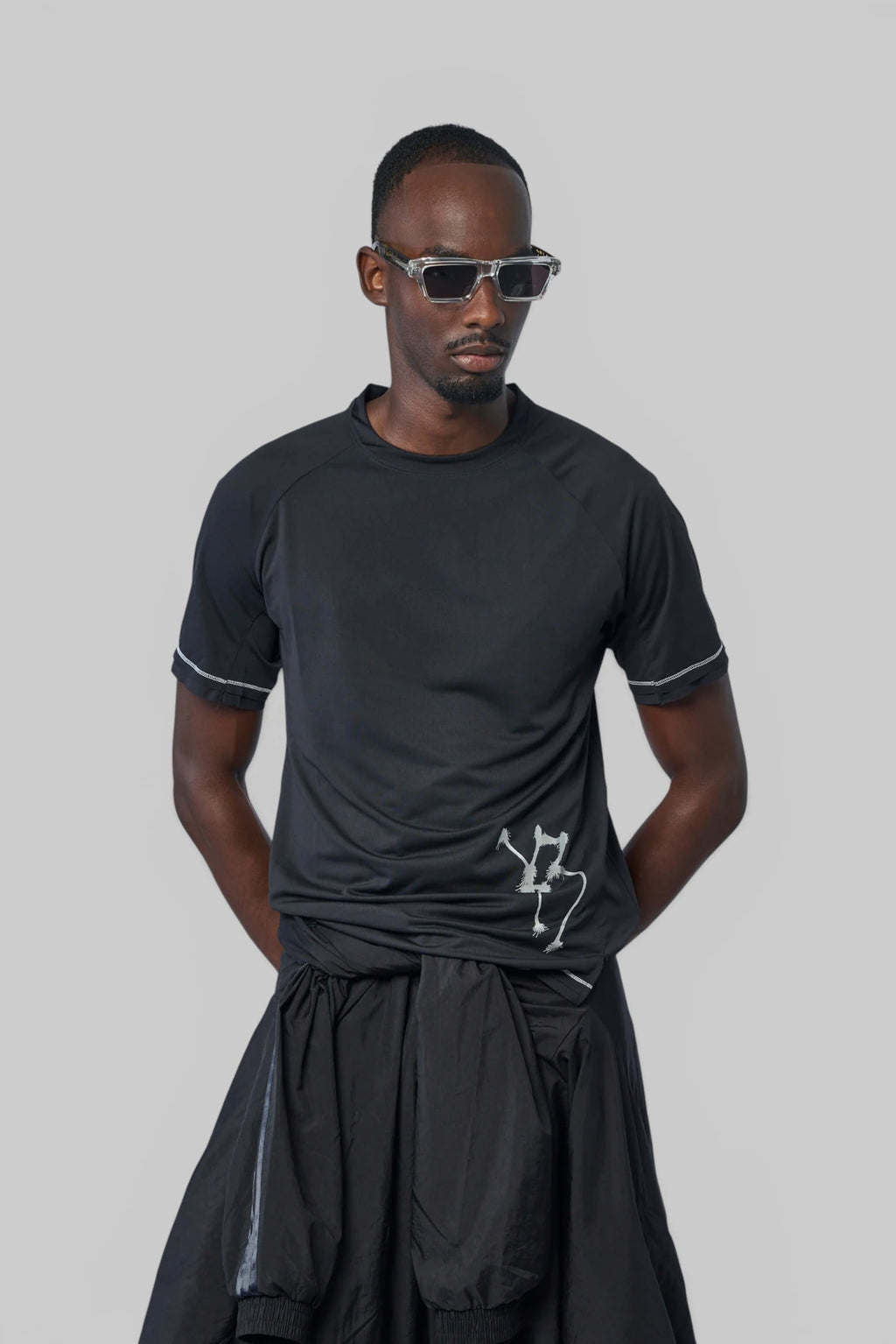 Y-3 Yohji Yamamoto - M GFX Run SS Tee - LABELS