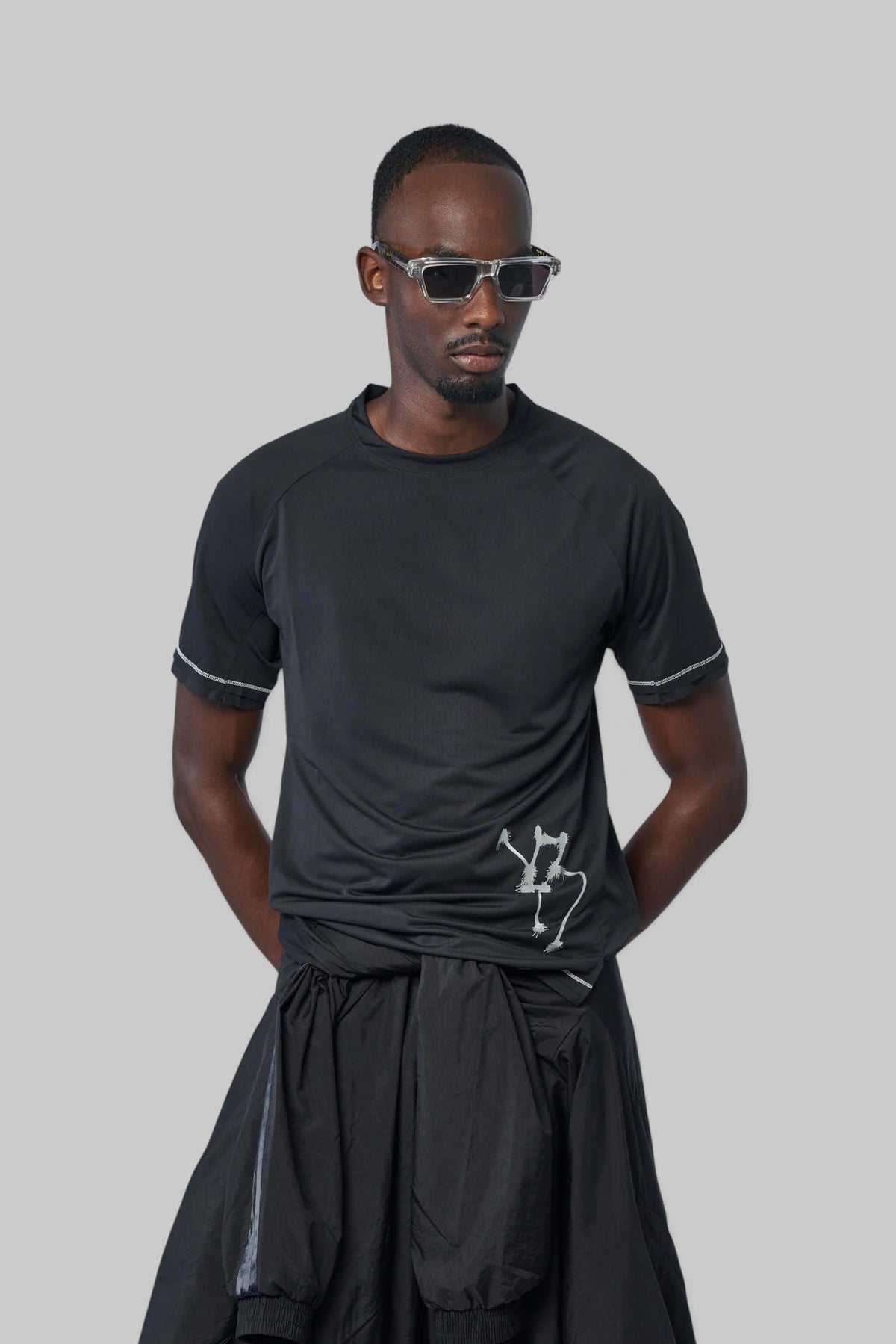 Y-3 Yohji Yamamoto M GFX Run SS Tee – LABELS