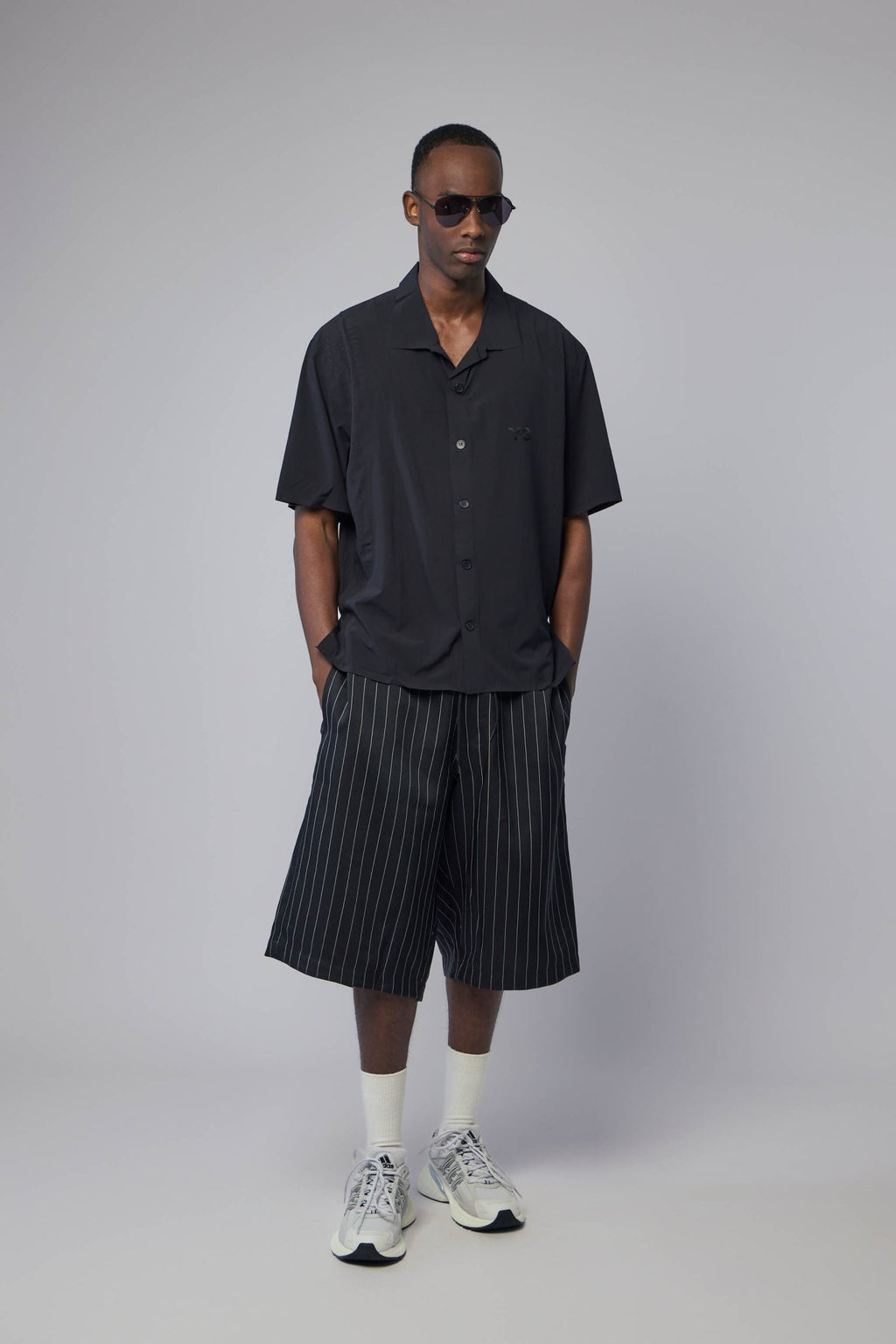 Y - 3 Yohji Yamamoto - M Lt Wov Shirt - LABELS
