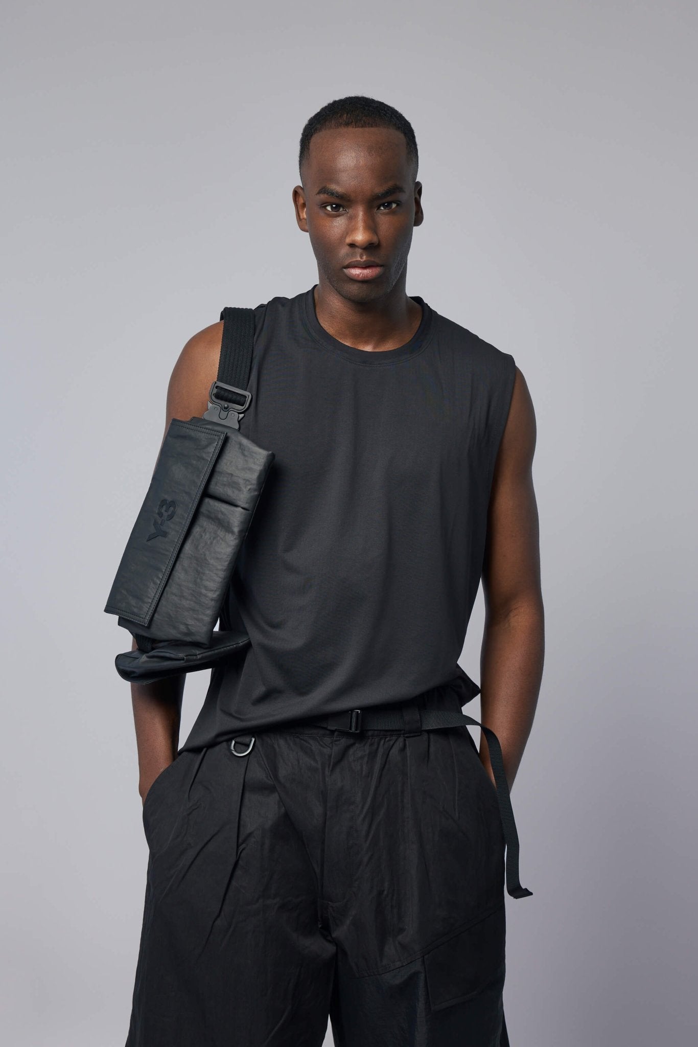 Y-3 Yohji Yamamoto Tank Tops - M Run Tank RC – LABELS