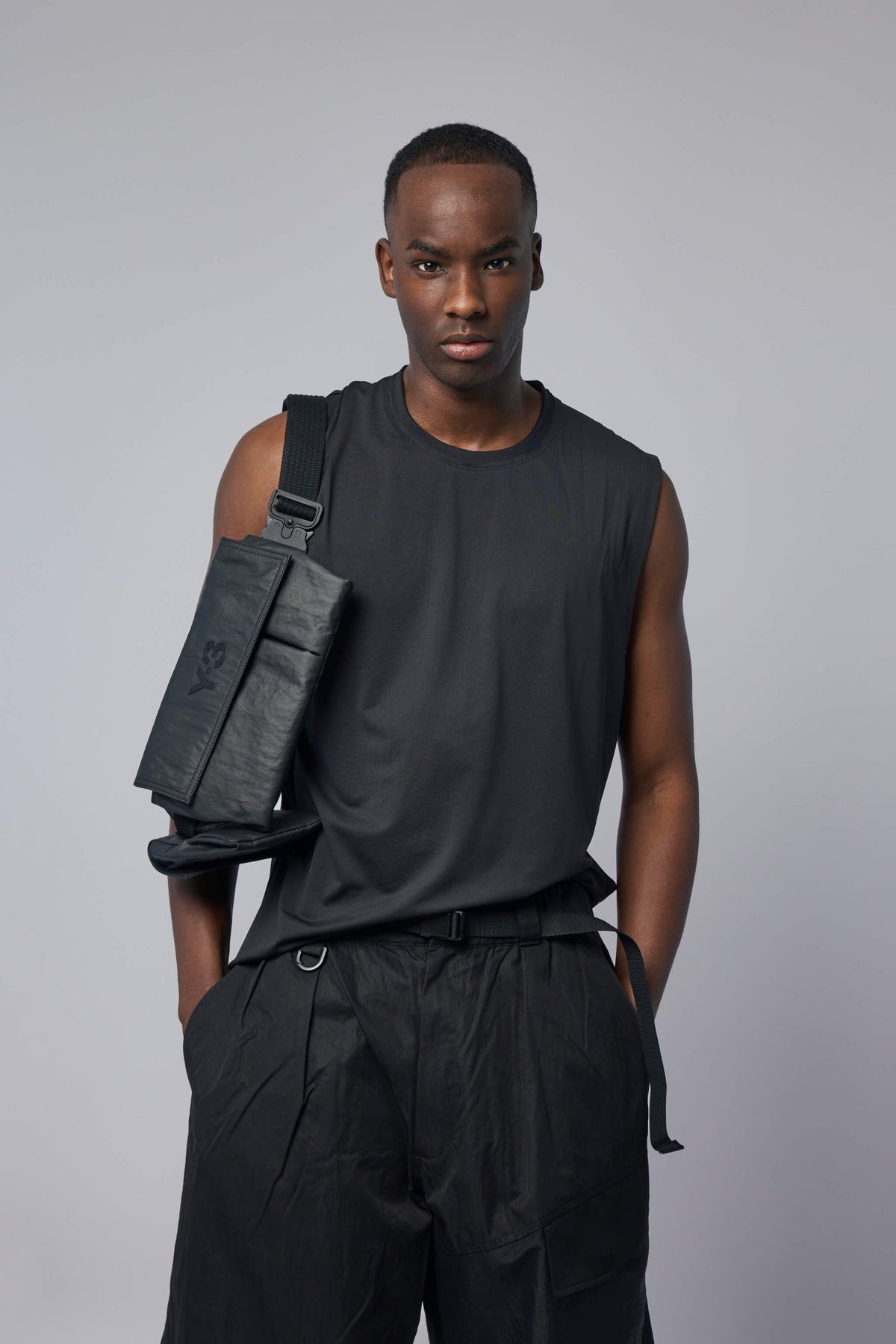 Y-3 Yohji Yamamoto Tank Tops - M Run Tank RC – LABELS