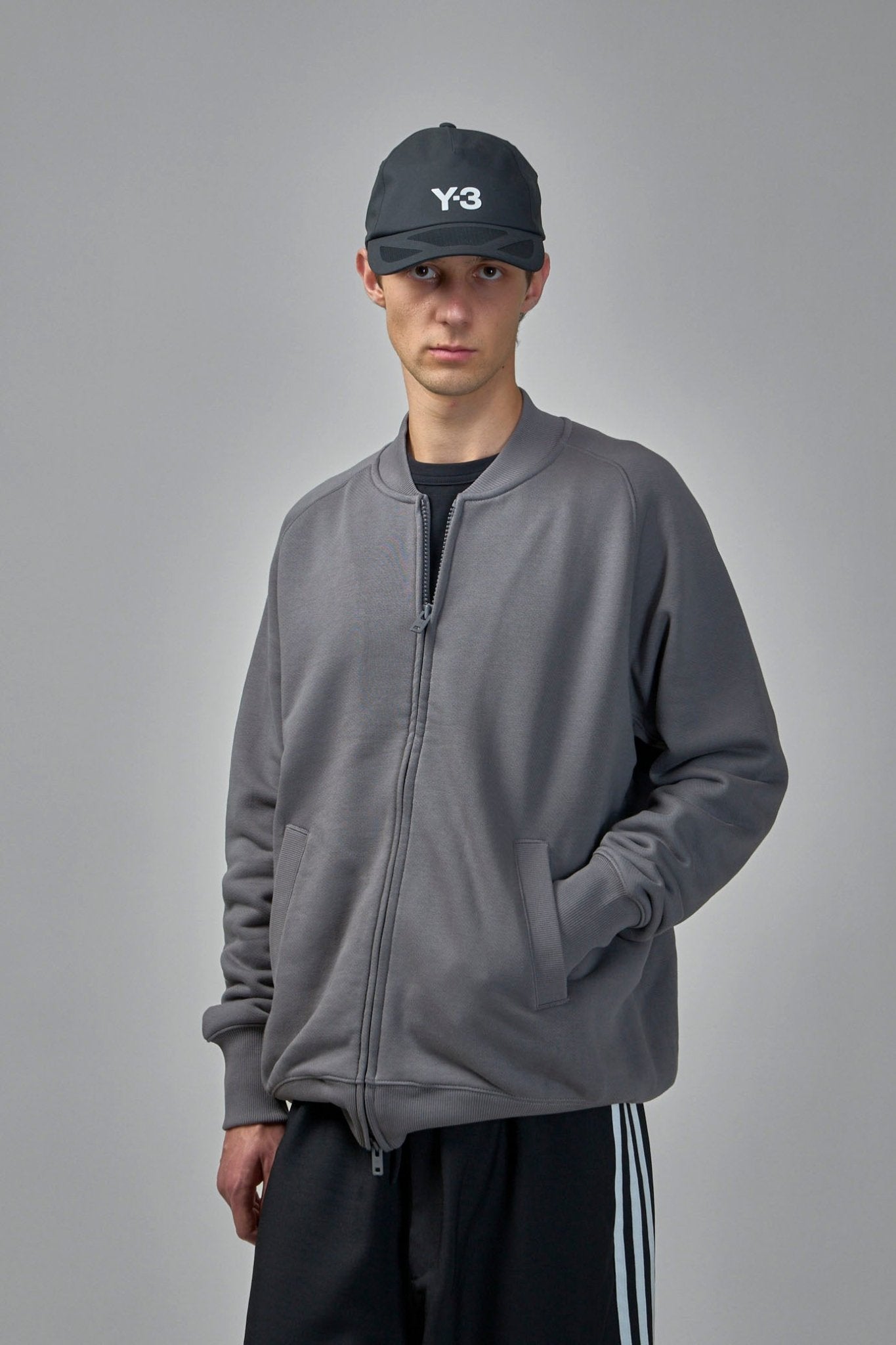 Y-3 Yohji Yamamoto Zip-Ups M Track Top Granit – LABELS