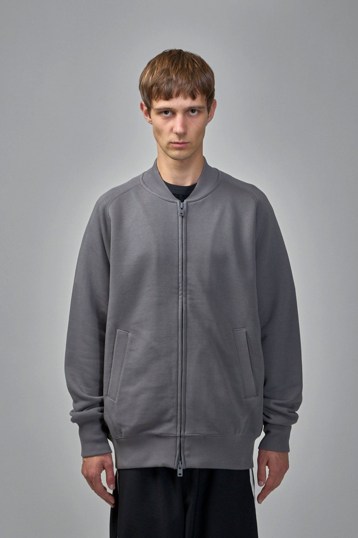 Y-3 Yohji Yamamoto Zip-Ups M Track Top Granit – LABELS