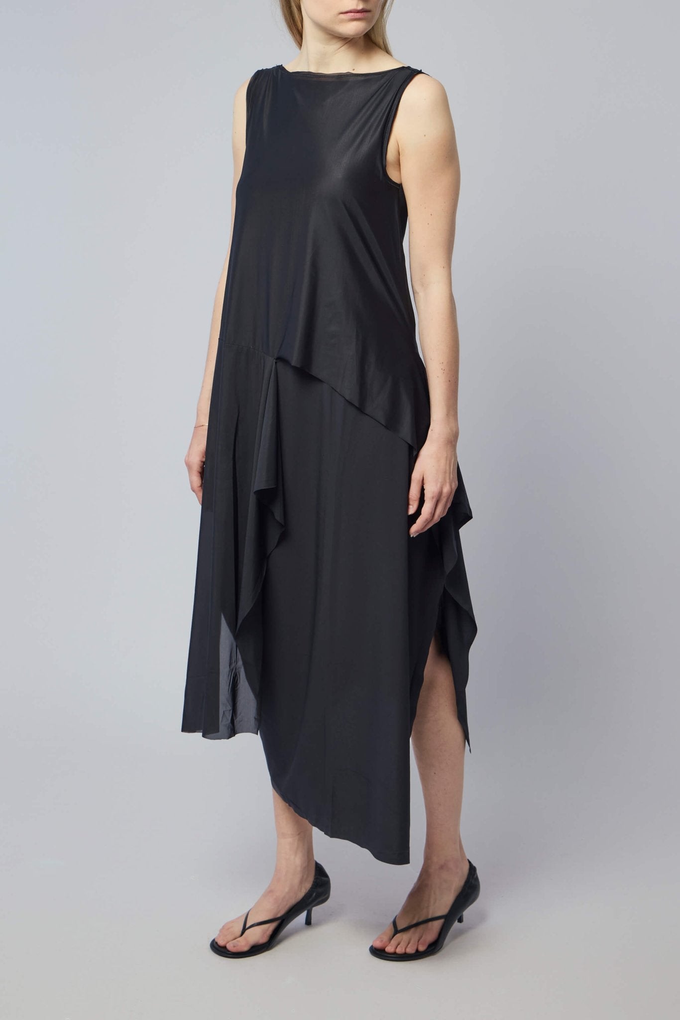Y-3 Yohji Yamamoto Midi Dresses - Asymmetrical Mesh – LABELS