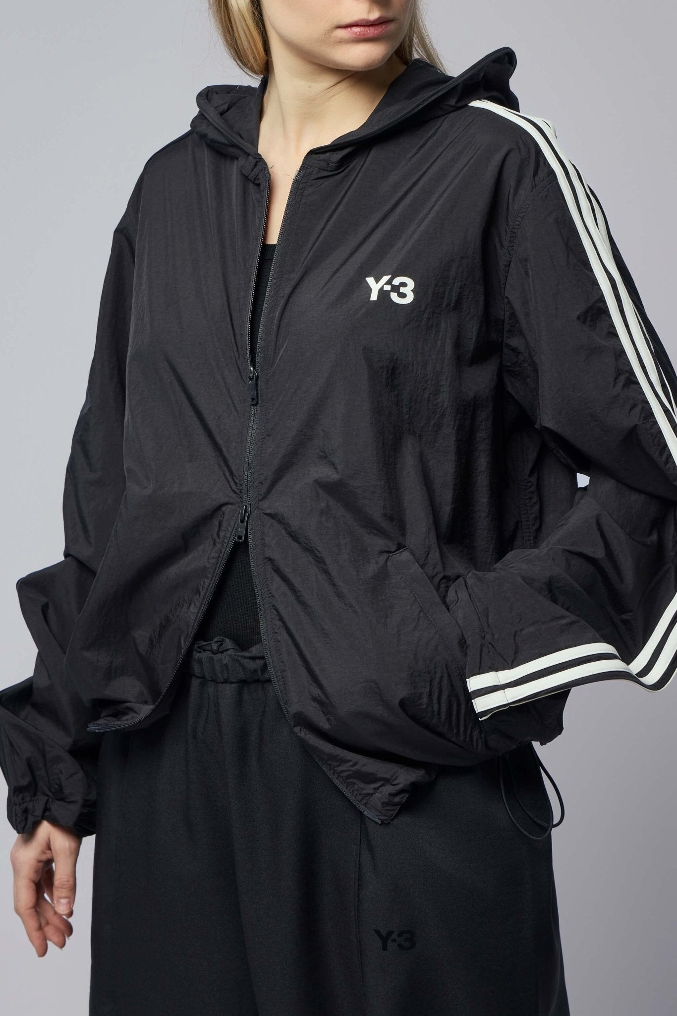 Nylon Wired 3-stripes Track Top – LABELS