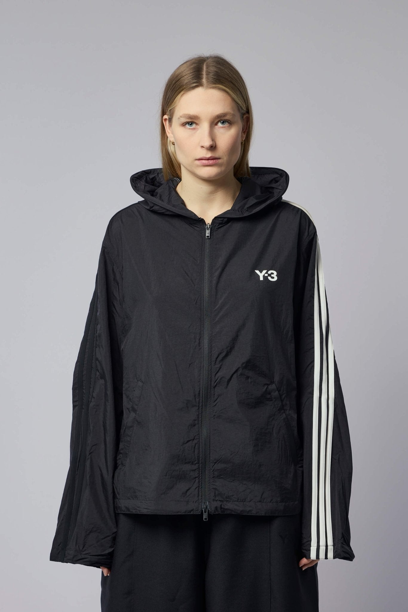 Nylon Wired 3-stripes Track Top – LABELS