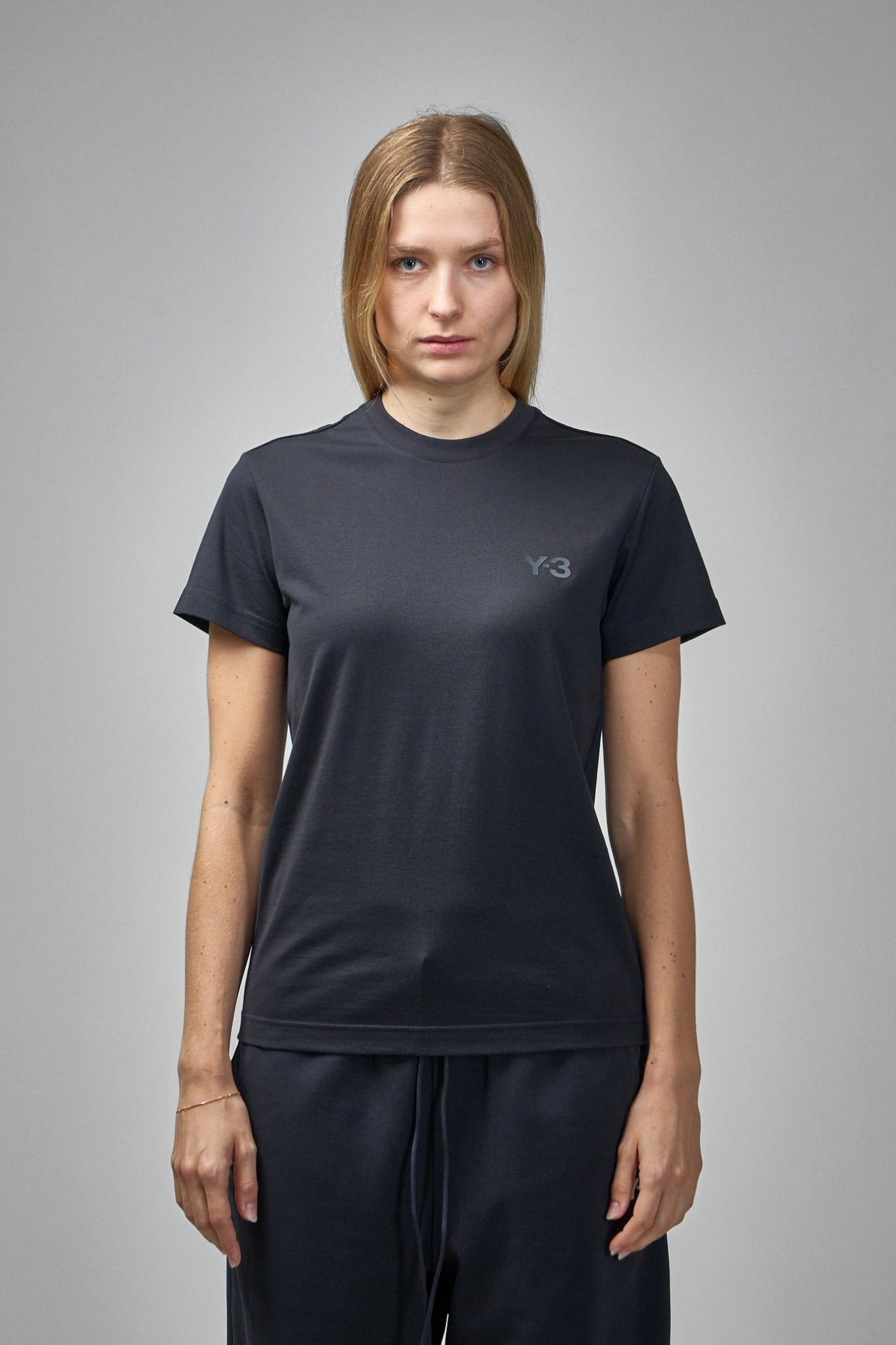 Y - 3 Yohji Yamamoto - Premium Slim Short Sleeve T-shirt - LABELS