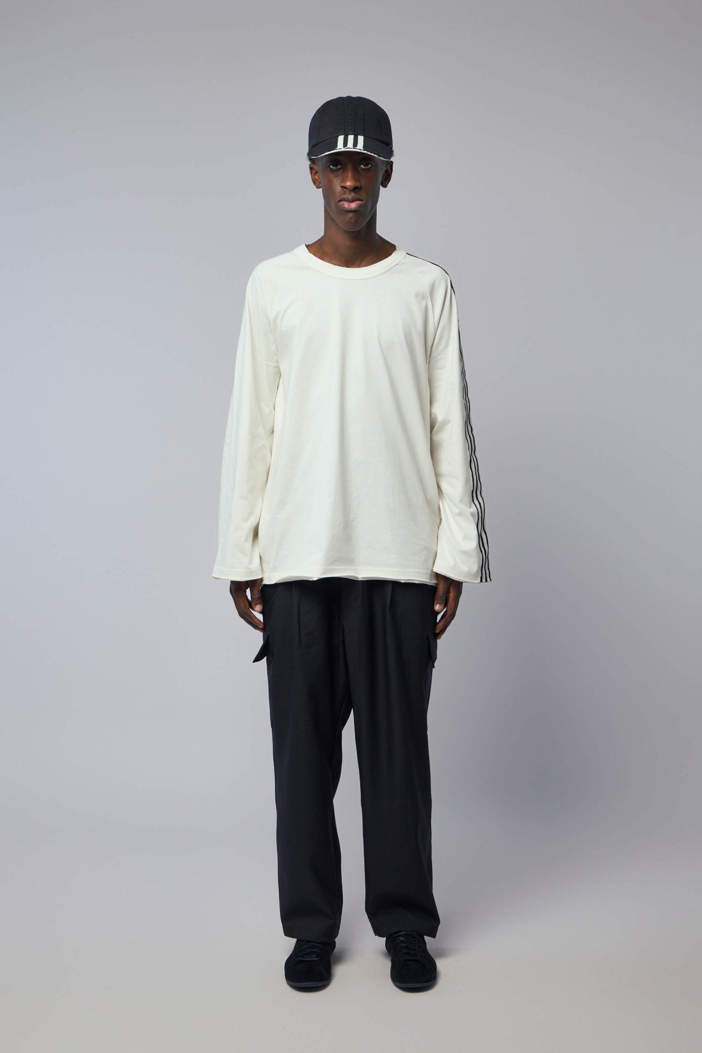 Y - 3 Yohji Yamamoto - Re 3s Ls Tee - LABELS