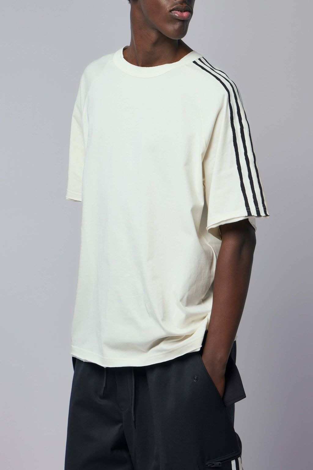 Y - 3 Yohji Yamamoto - Re 3s Ss Tee - LABELS