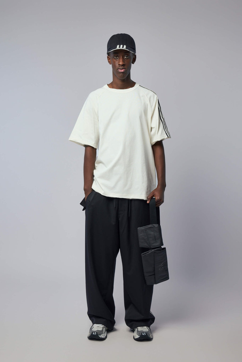 Y - 3 Yohji Yamamoto - Re 3s Ss Tee - LABELS