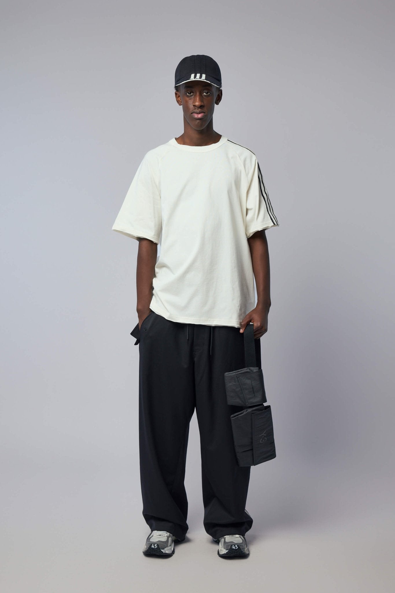 Y - 3 Yohji Yamamoto - Re 3s Ss Tee - LABELS