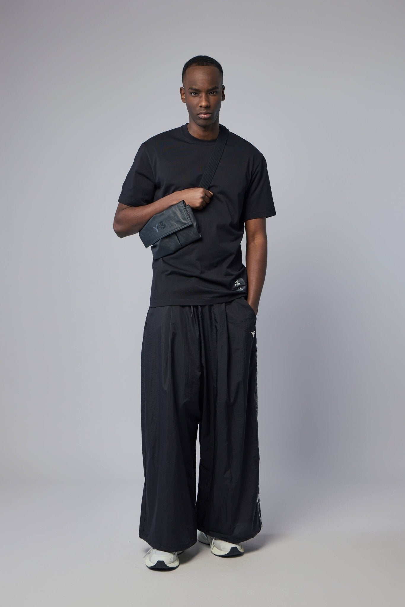 Y-3 Yohji Yamamoto Wide-Leg Pants - Re 3s Wide Pt – LABELS