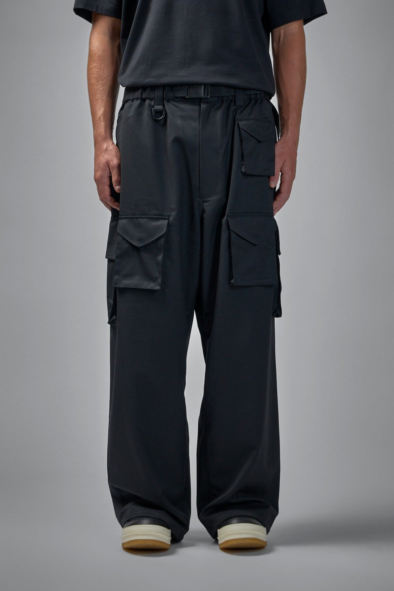 Y - 3 Yohji Yamamoto - Refined Wool Cargo Pants - LABELS
