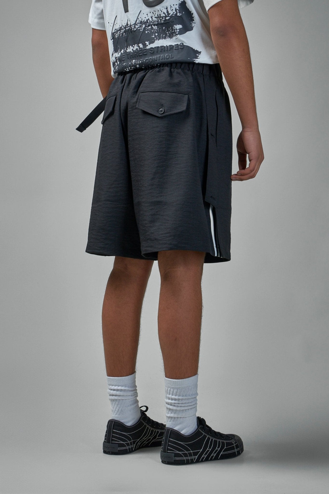 Y-3 Yohji Yamamoto Shorts - Sport Uniform 3-Stripes – LABELS