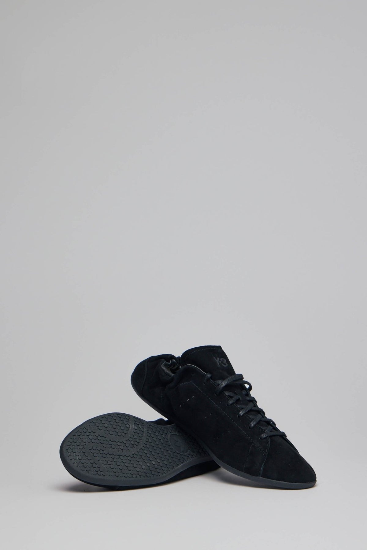 Y-3 Stan Smith Lo P sneakers styled with contemporary menswear outfit