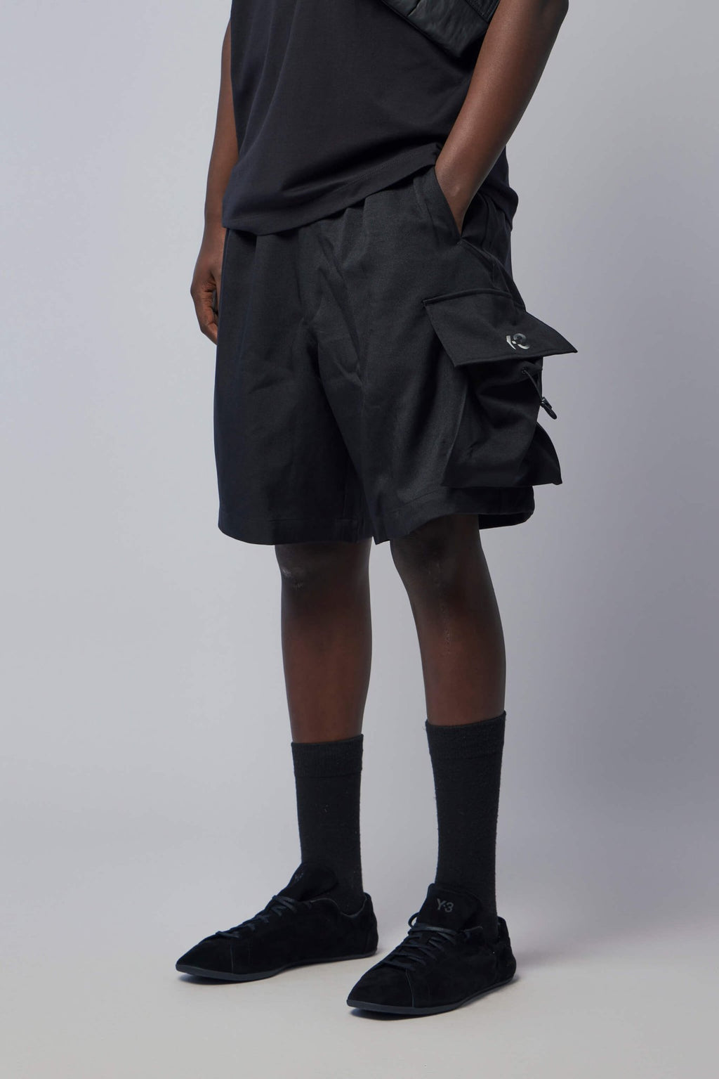 Y - 3 Yohji Yamamoto - Su Cargo Shorts - LABELS