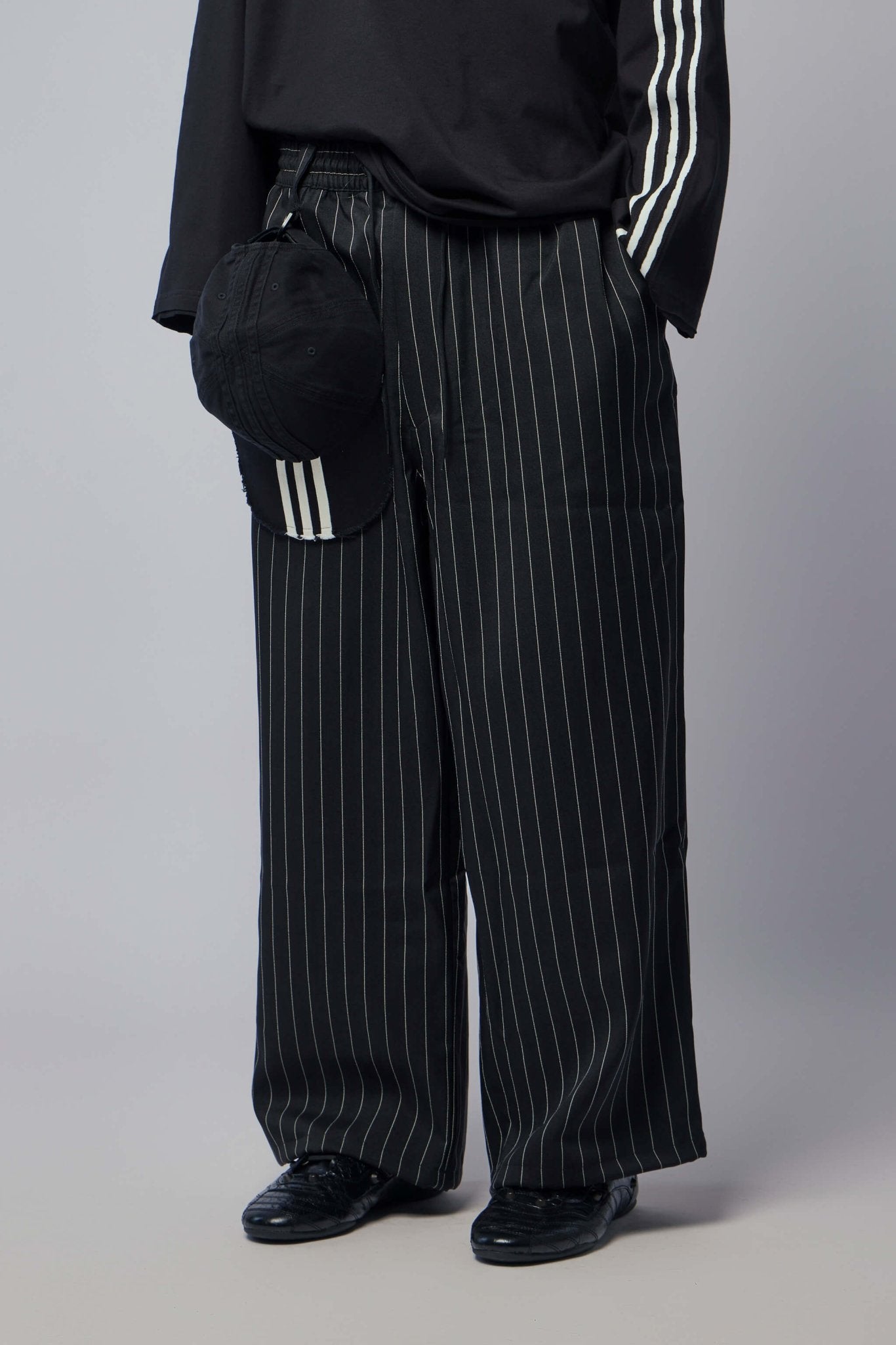 Y-3 Yohji Yamamoto Wide-Leg Pants - Su Pants – LABELS Y-3 Yohji Yamamoto Wide-Leg Pants - Su Pants – LABELS