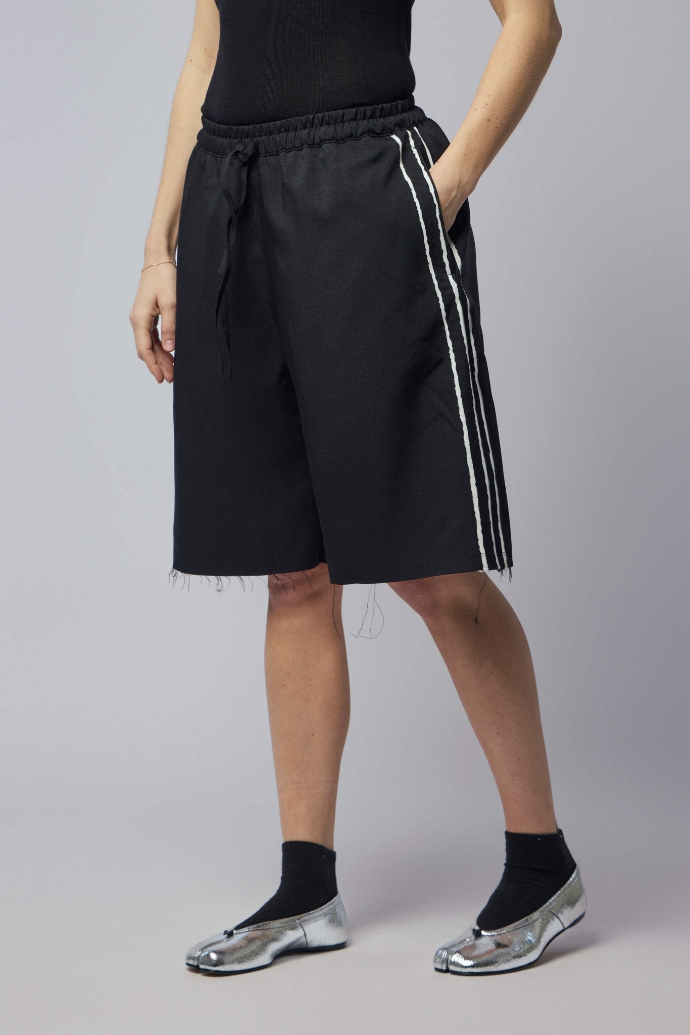 【Yohji Yamamoto】Short Docking Skirt Y-3 Yohji Yamamoto Shorts - Athletic Design – LABELS