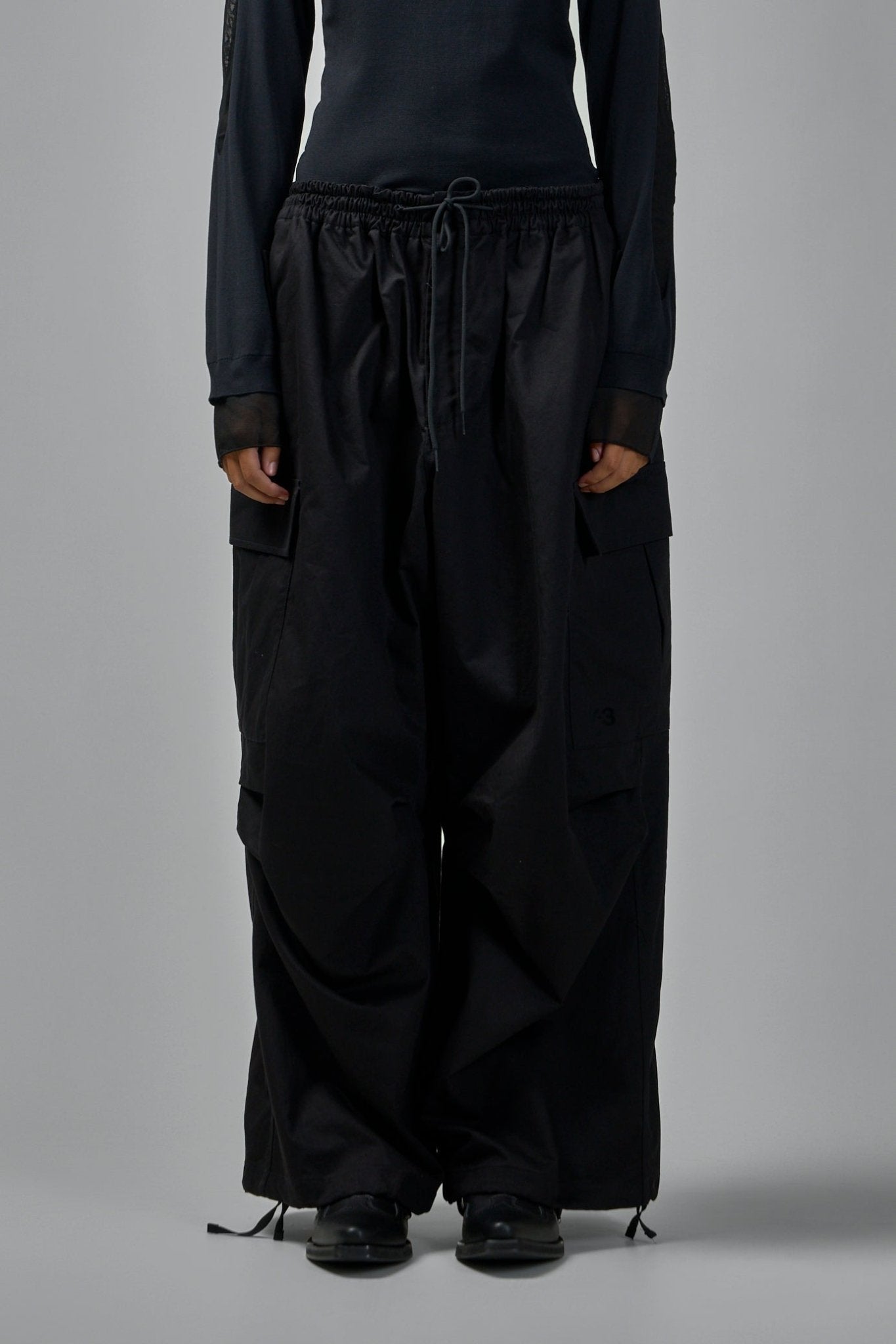 Y - 3 Yohji Yamamoto - Twill Cargo Pants - LABELS