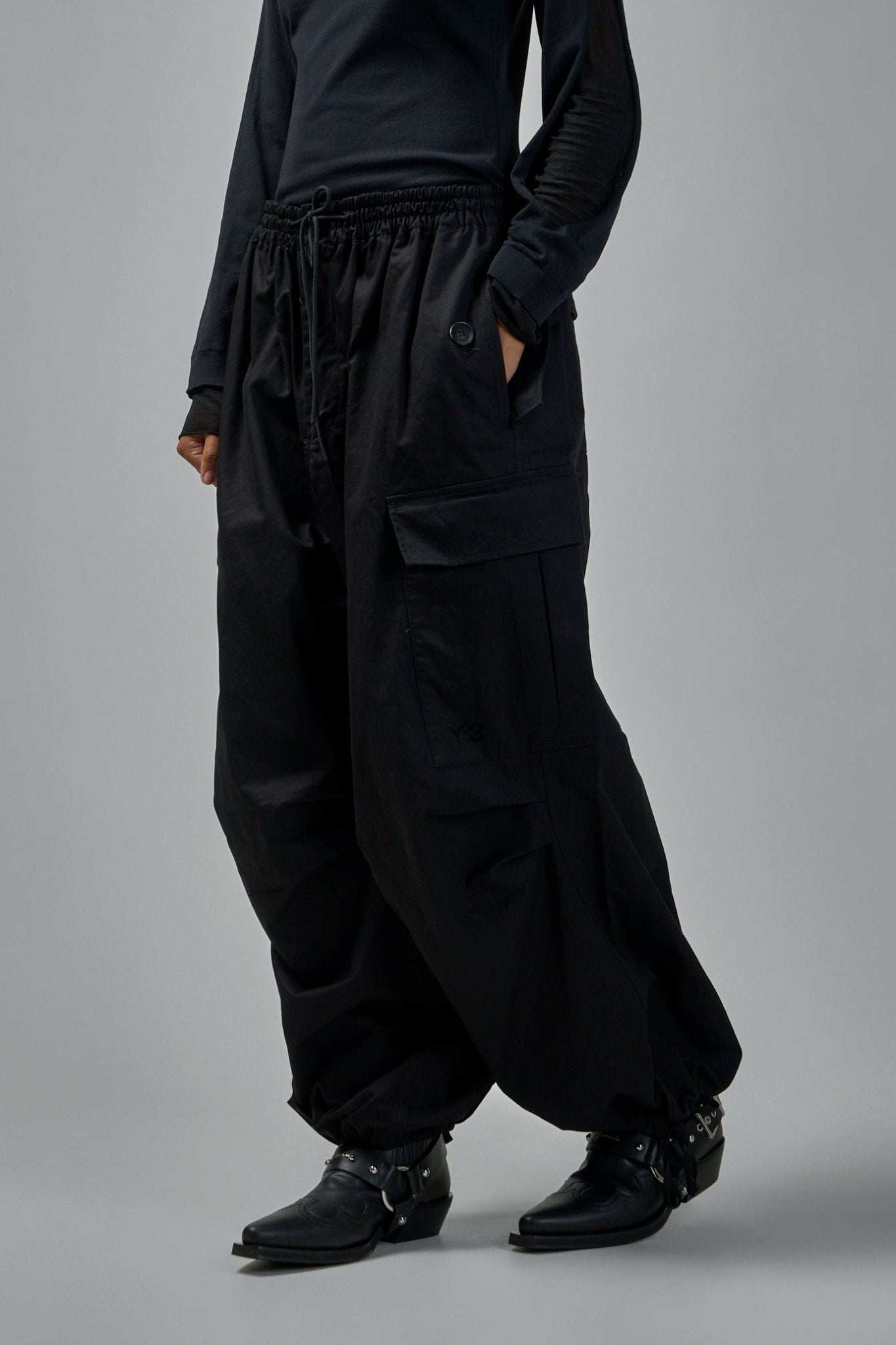 Y - 3 Yohji Yamamoto - Twill Cargo Pants - LABELS