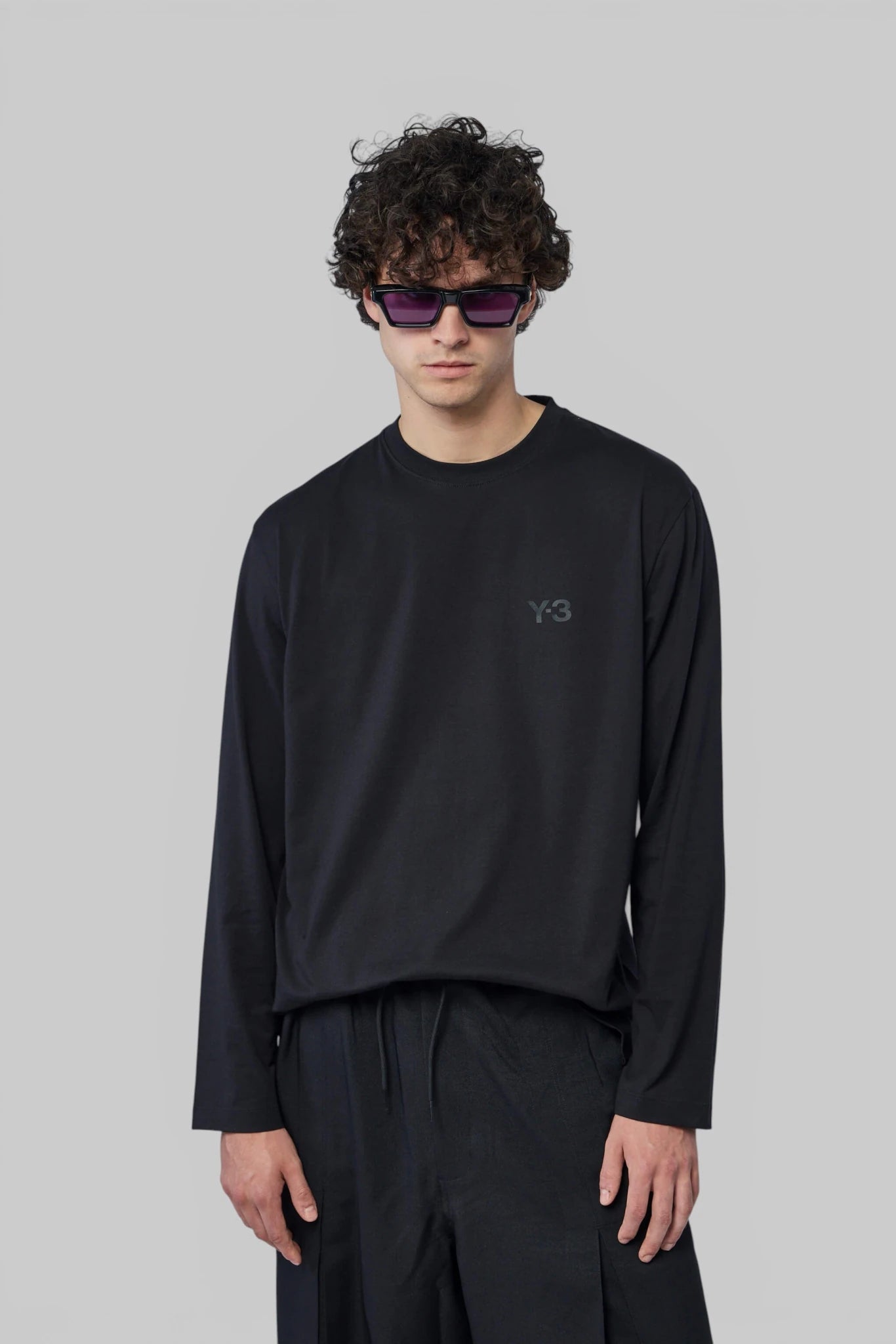Y-3 Yohji Yamamoto T-Shirts - U LS Tee Cotton – LABELS
