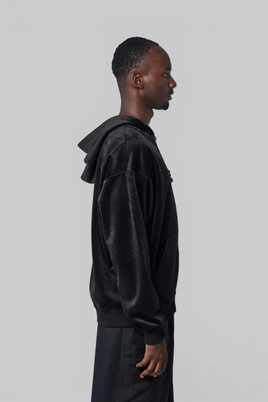 Y-3 Yohji Yamamoto - Velvet Zip Hoodie - LABELS