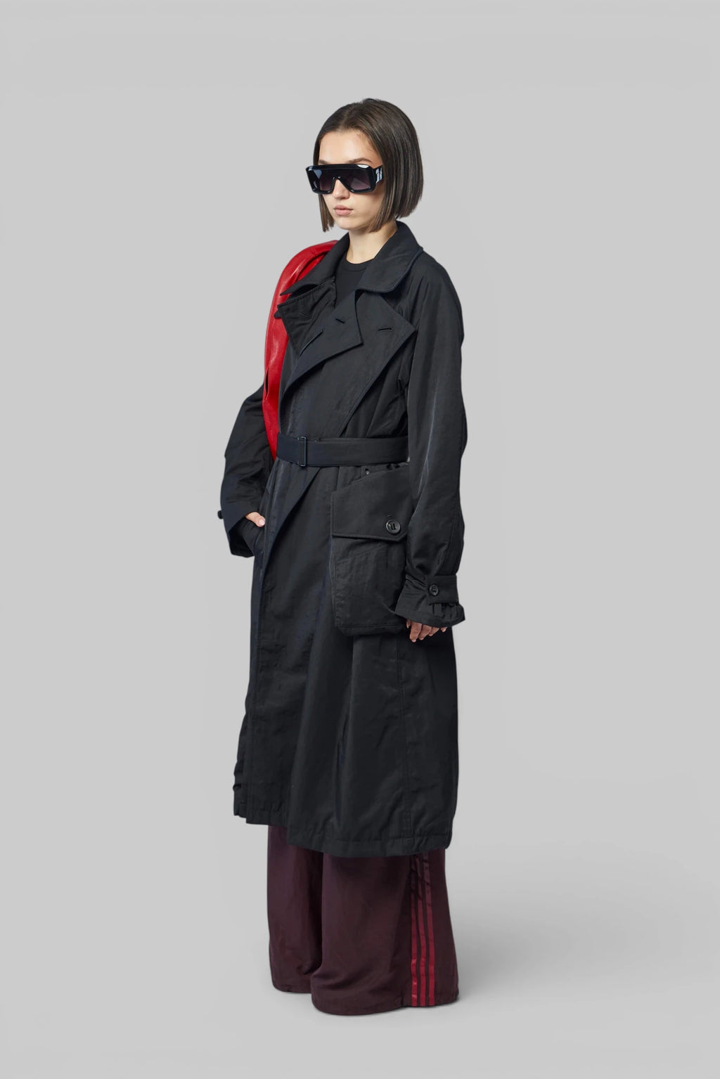 Y-3 Yohji Yamamoto - W Nylon Coat - LABELS