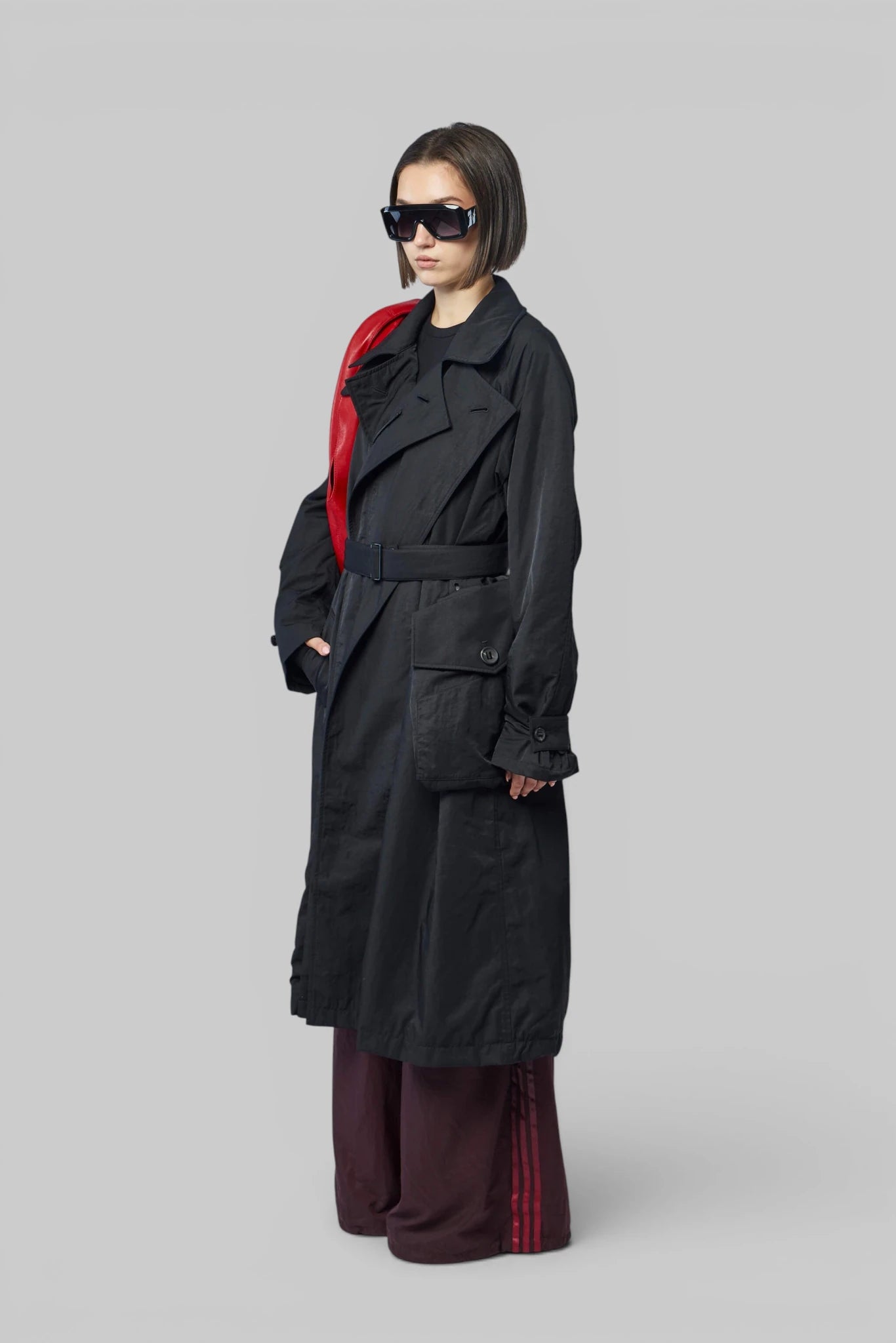 Y-3 Yohji Yamamoto - W Nylon Coat - LABELS