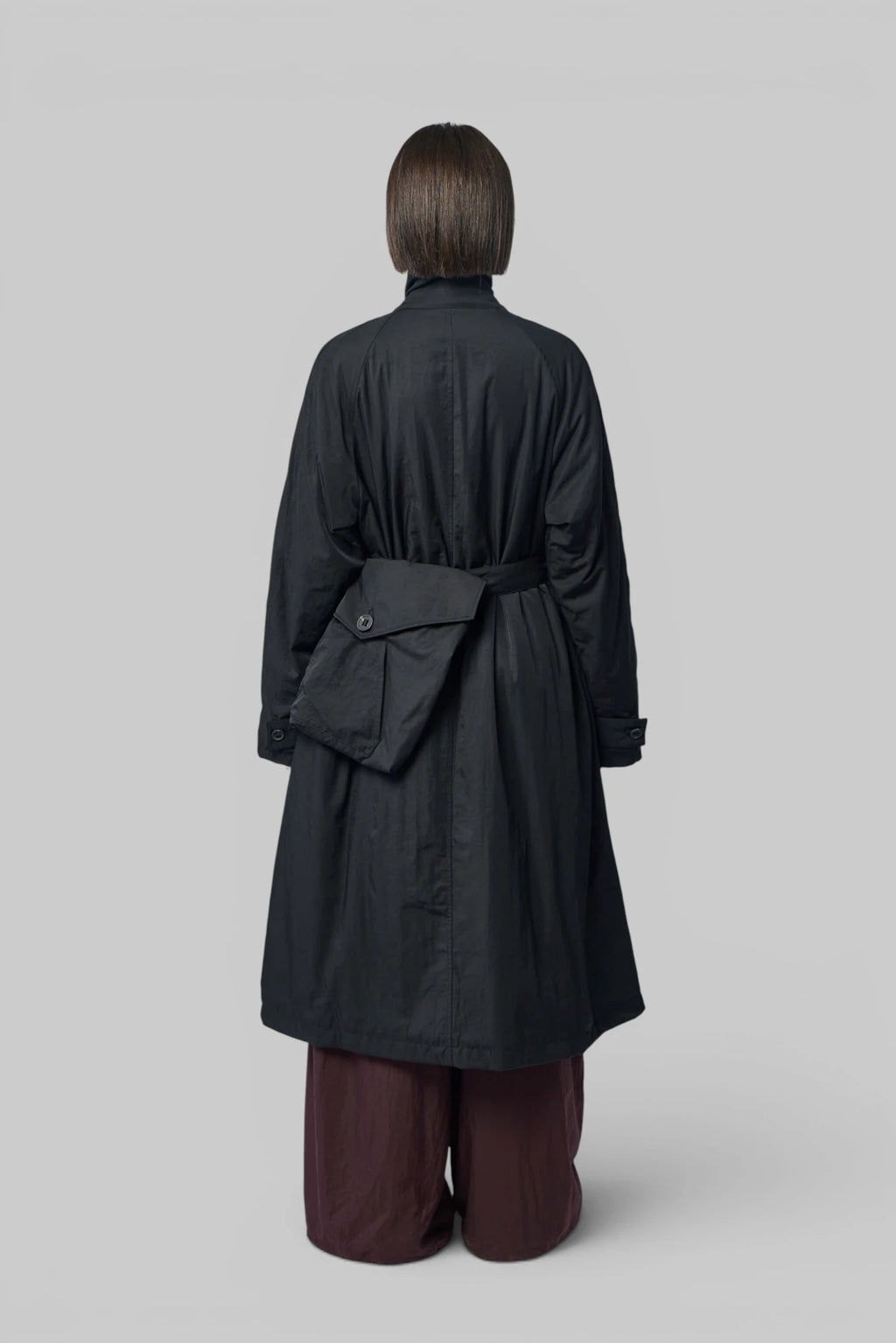 Y-3 Yohji Yamamoto - W Nylon Coat - LABELS