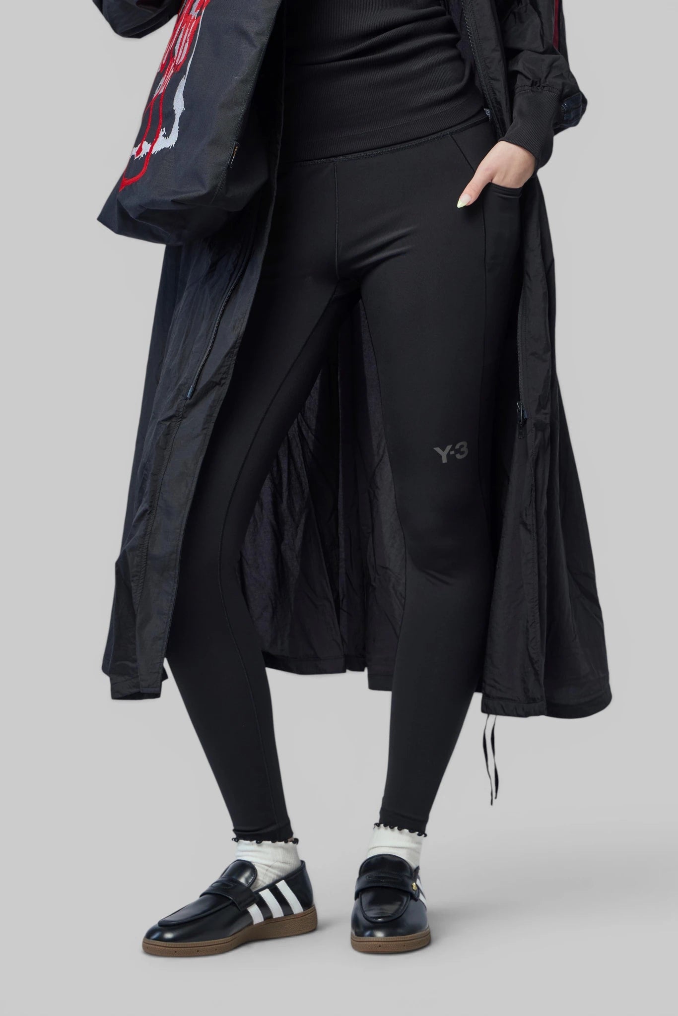 Y-3 Yohji Yamamoto - W Run Tights - LABELS