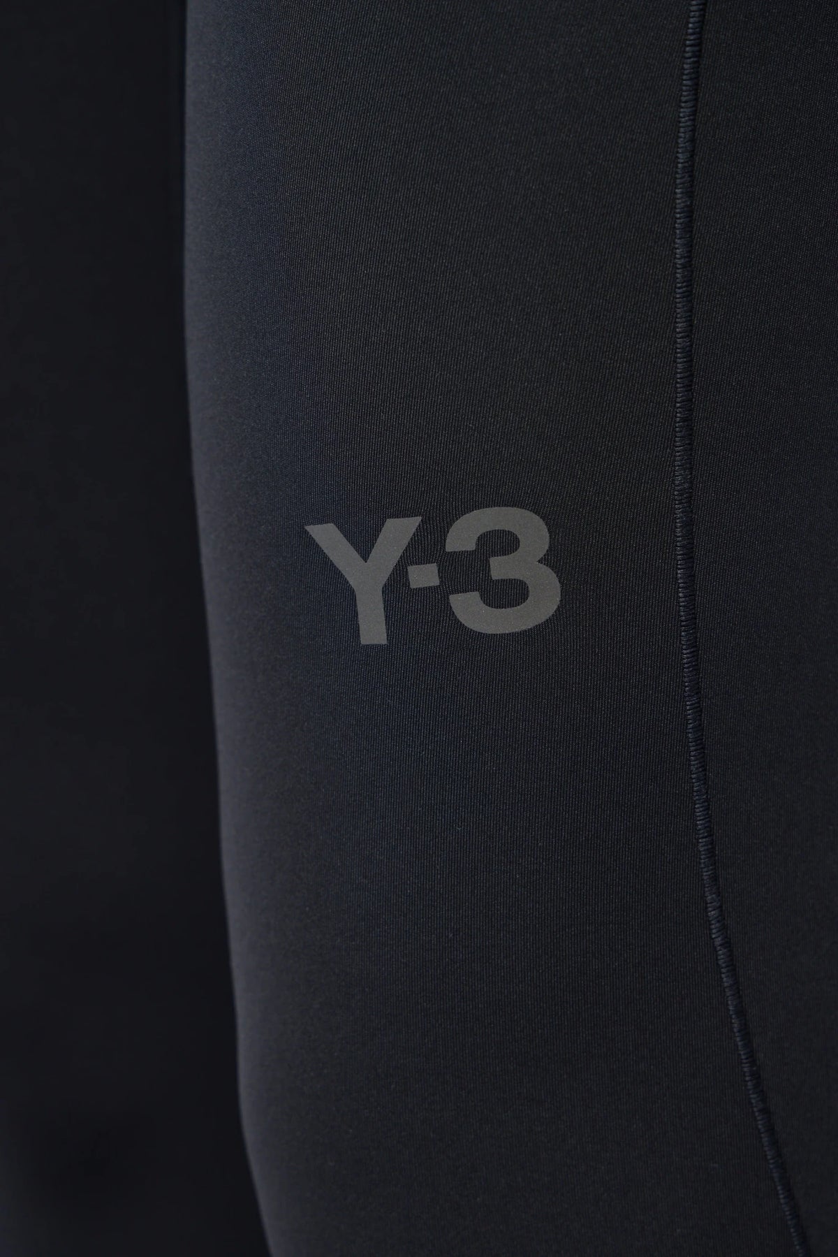 Back view of the form-fitting Y-3 running tights, view 7
