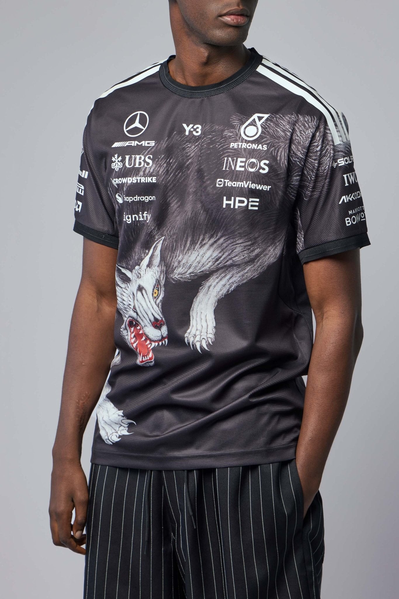 Y - 3 Yohji Yamamoto X AMG - F1 Drvr Ss Jrs - LABELS