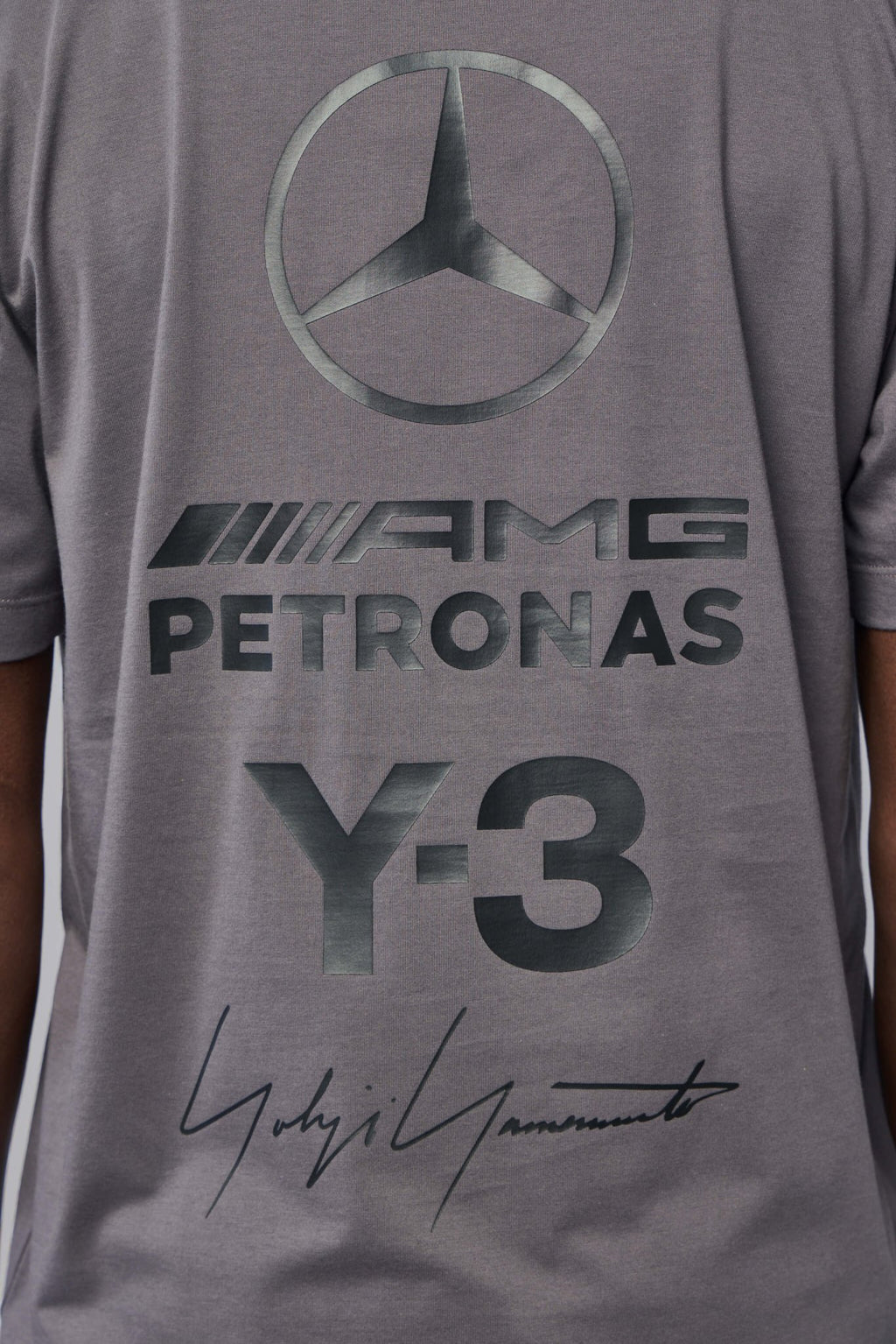 Y - 3 Yohji Yamamoto X AMG - F1 Logo Ss Tee - LABELS