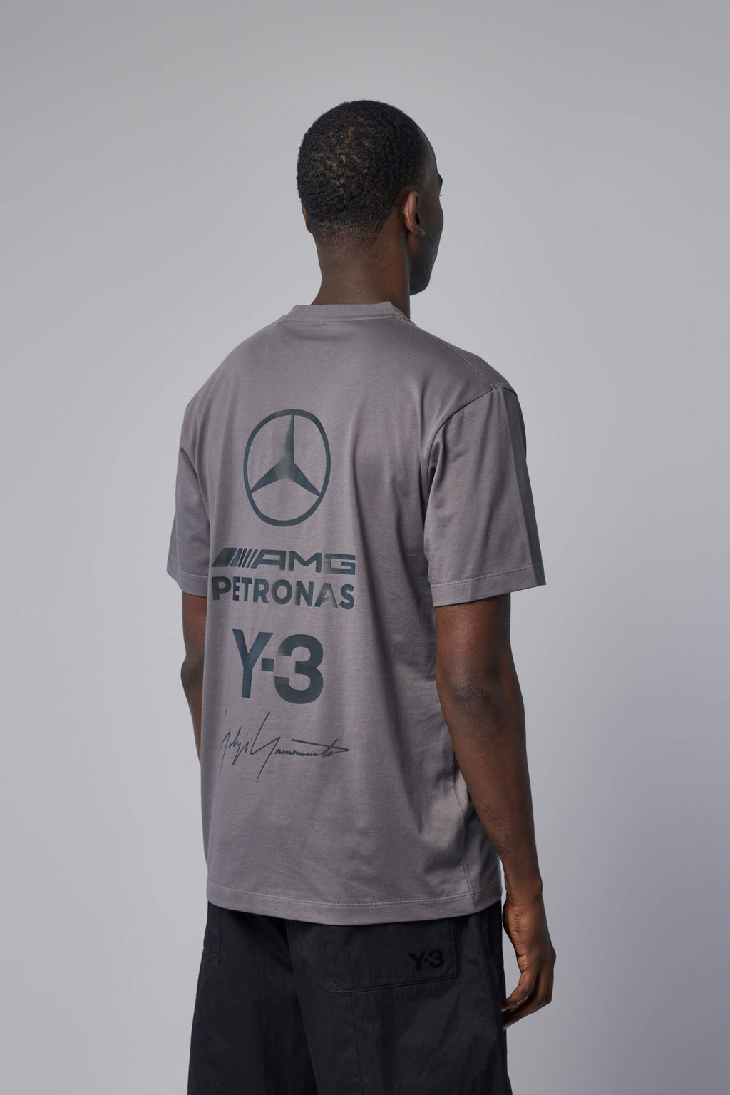Y - 3 Yohji Yamamoto X AMG - F1 Logo Ss Tee - LABELS