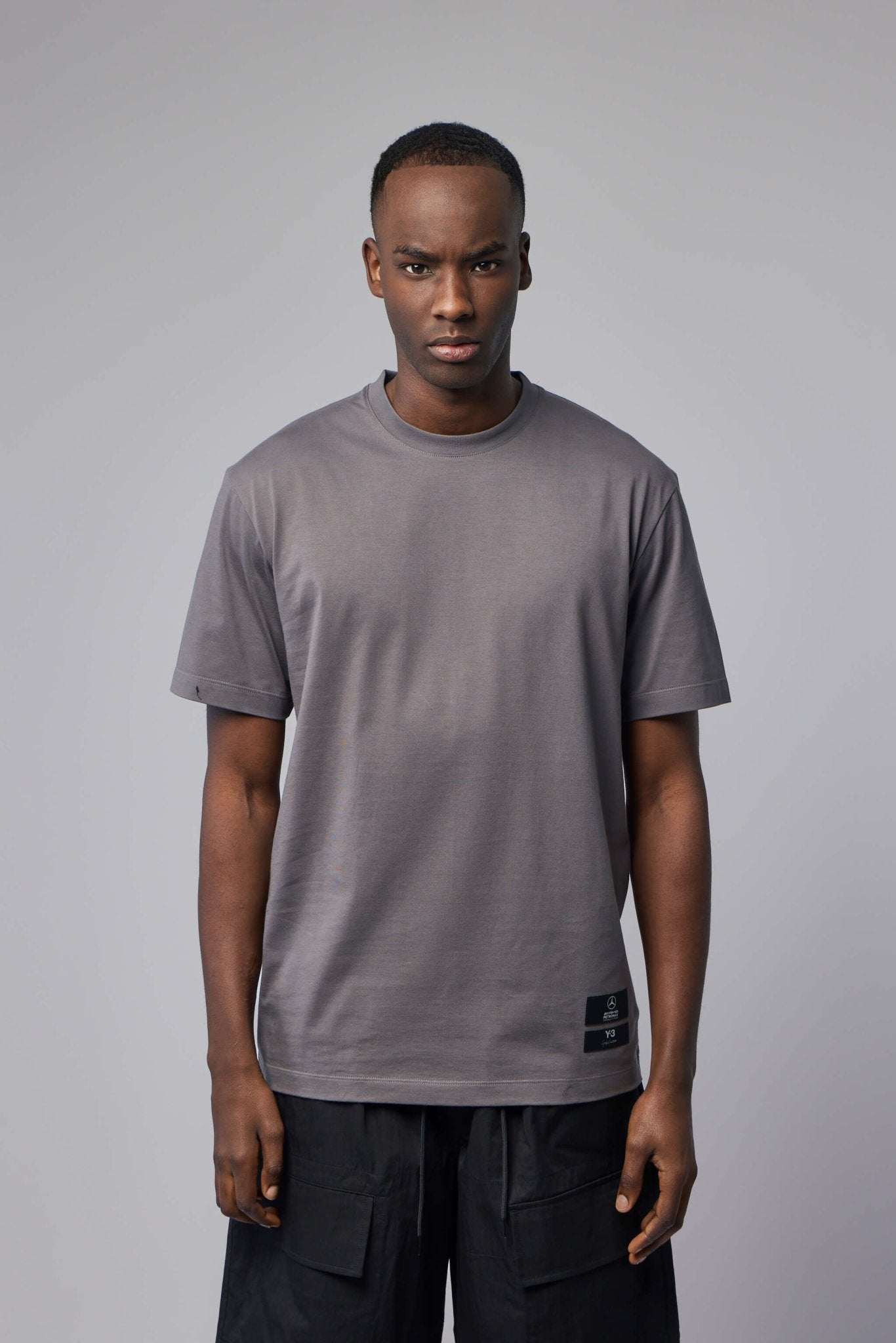 Y - 3 Yohji Yamamoto X AMG - F1 Logo Ss Tee - LABELS