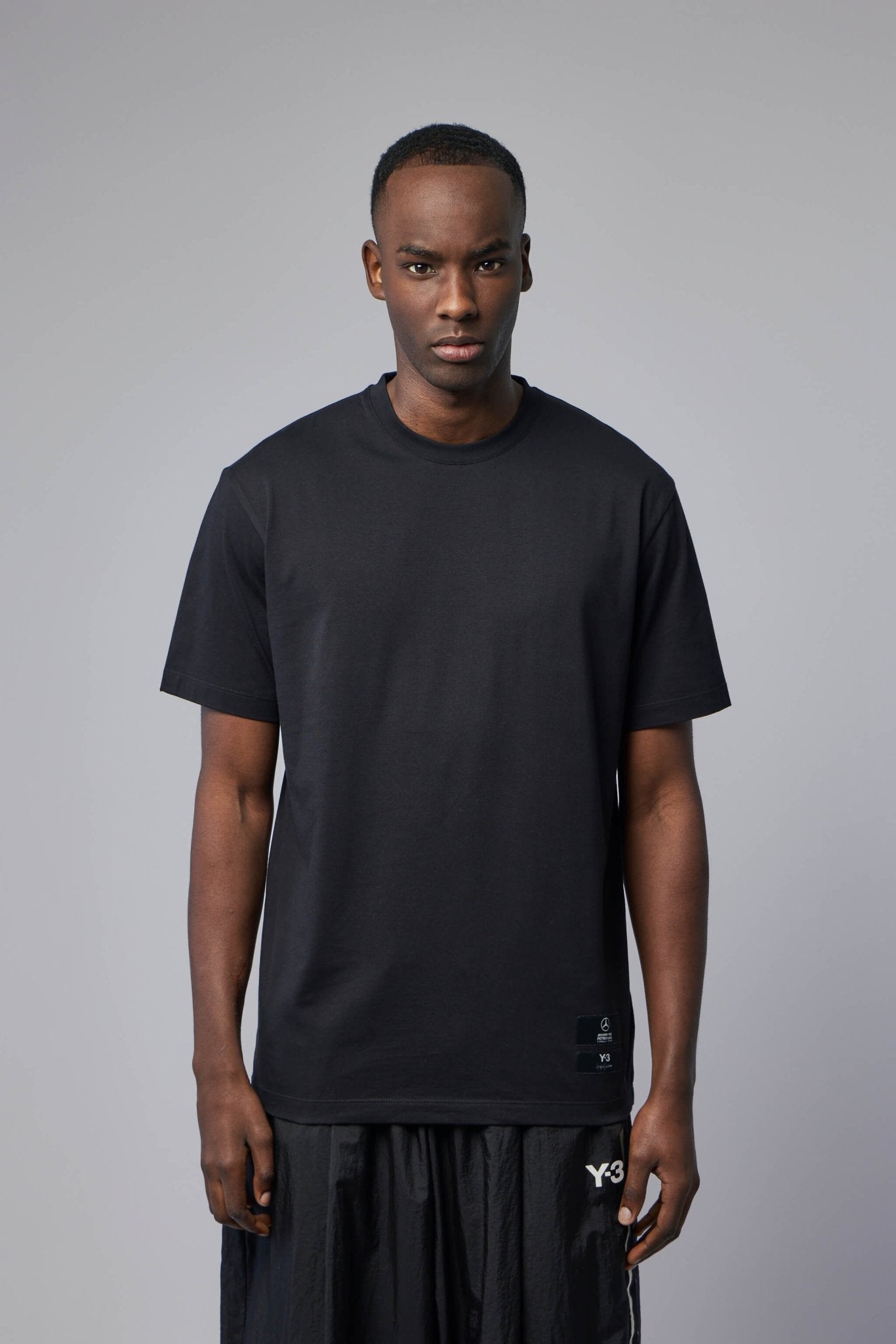 Y - 3 Yohji Yamamoto X AMG - F1 Logo Ss Tee - LABELS