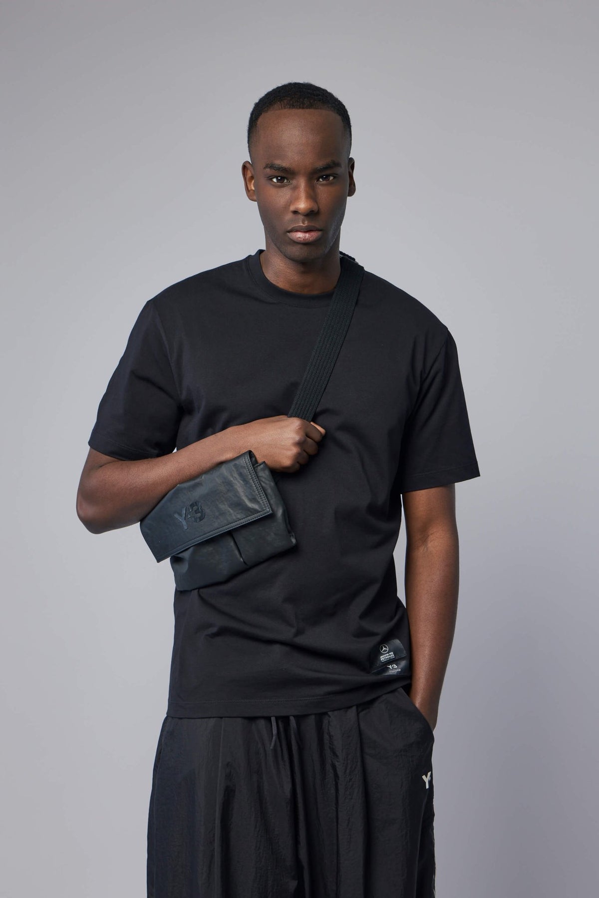 Y-3 Yohji Yamamoto X AMG T-Shirts - F1 Logo Cotton Tee – LABELS