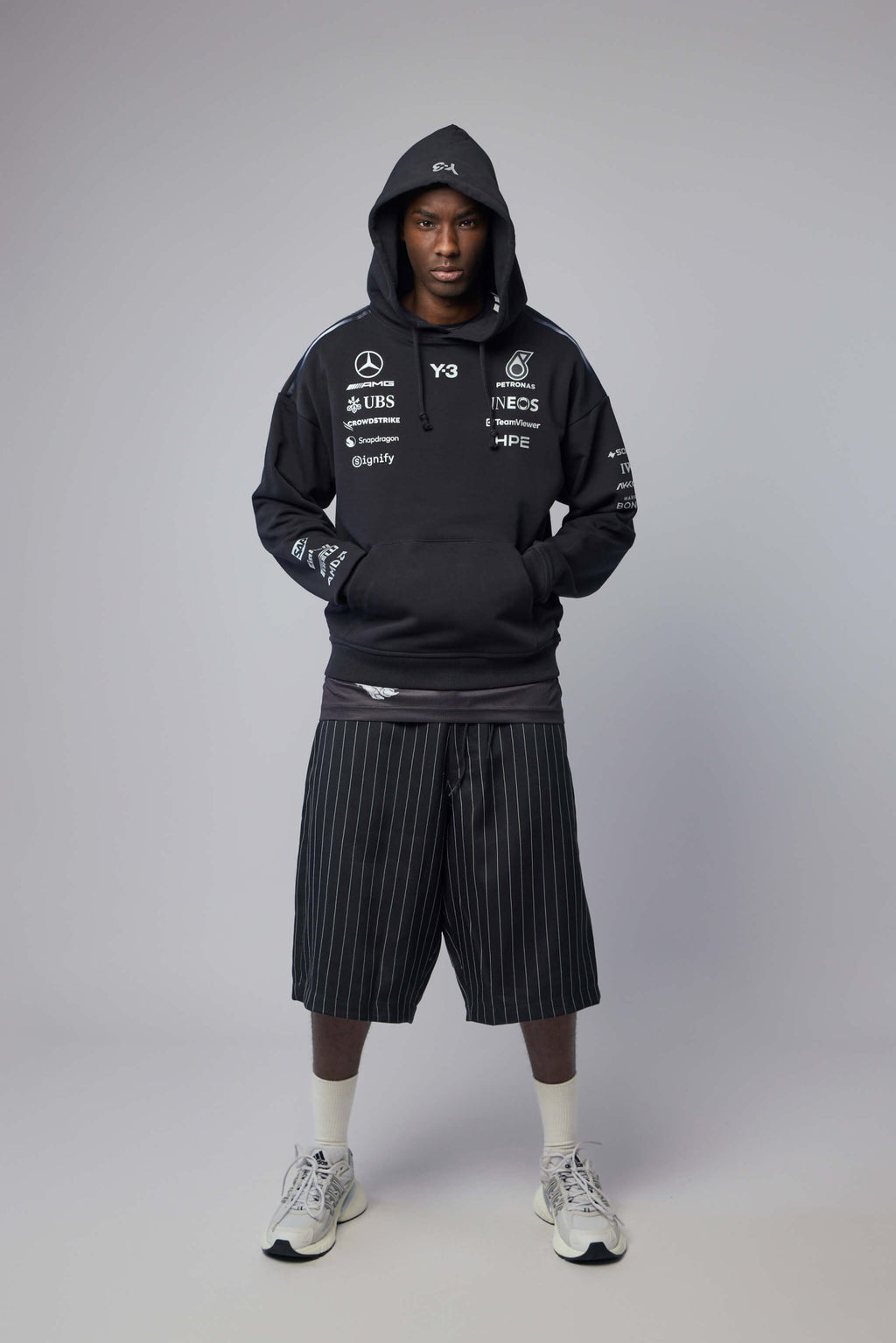 Y - 3 Yohji Yamamoto X AMG - F1 Team Hoodie - LABELS