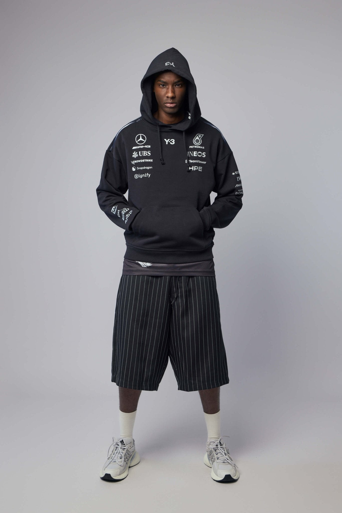 Y - 3 Yohji Yamamoto X AMG - F1 Team Hoodie - LABELS